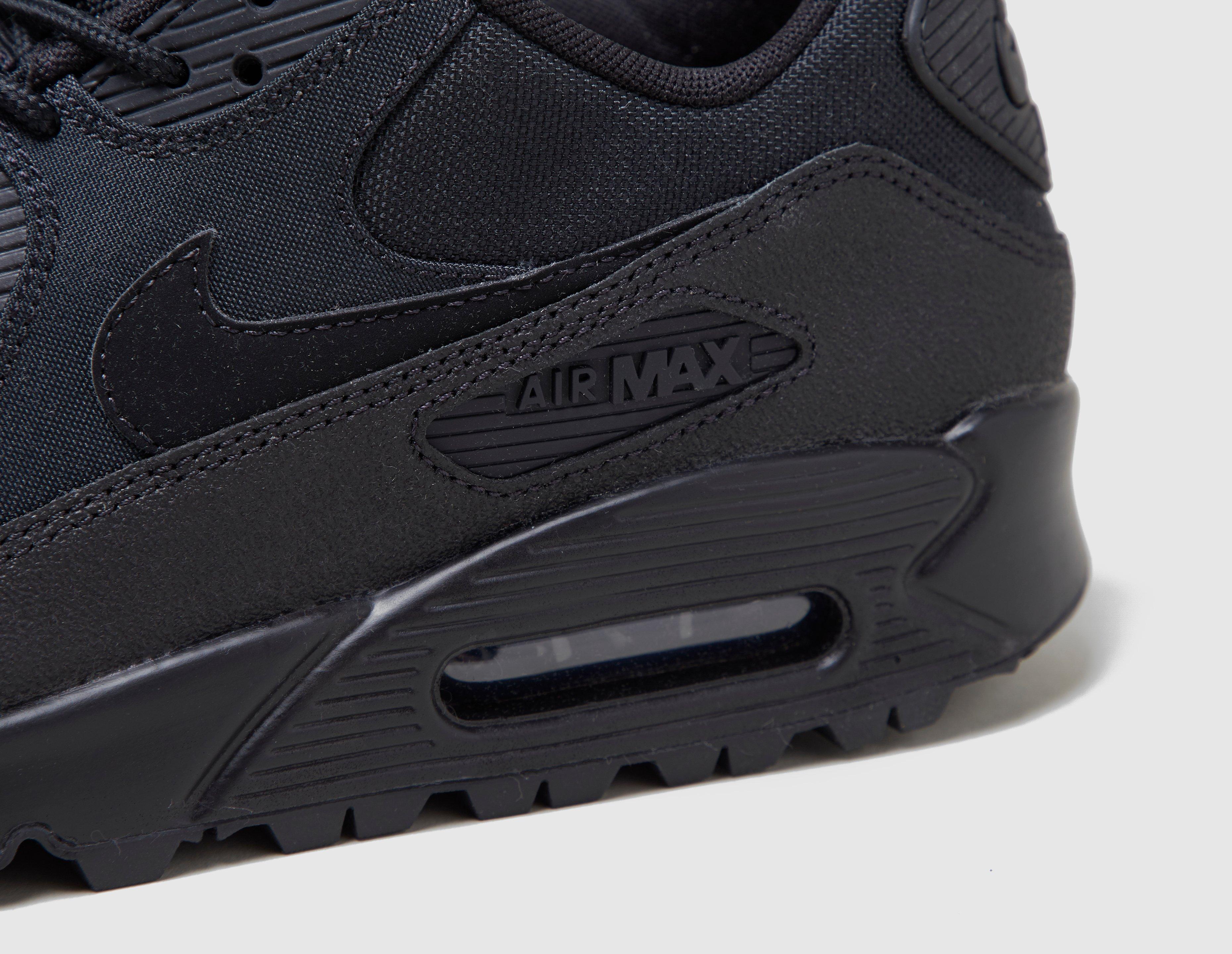 nike air max 90 mens black leather