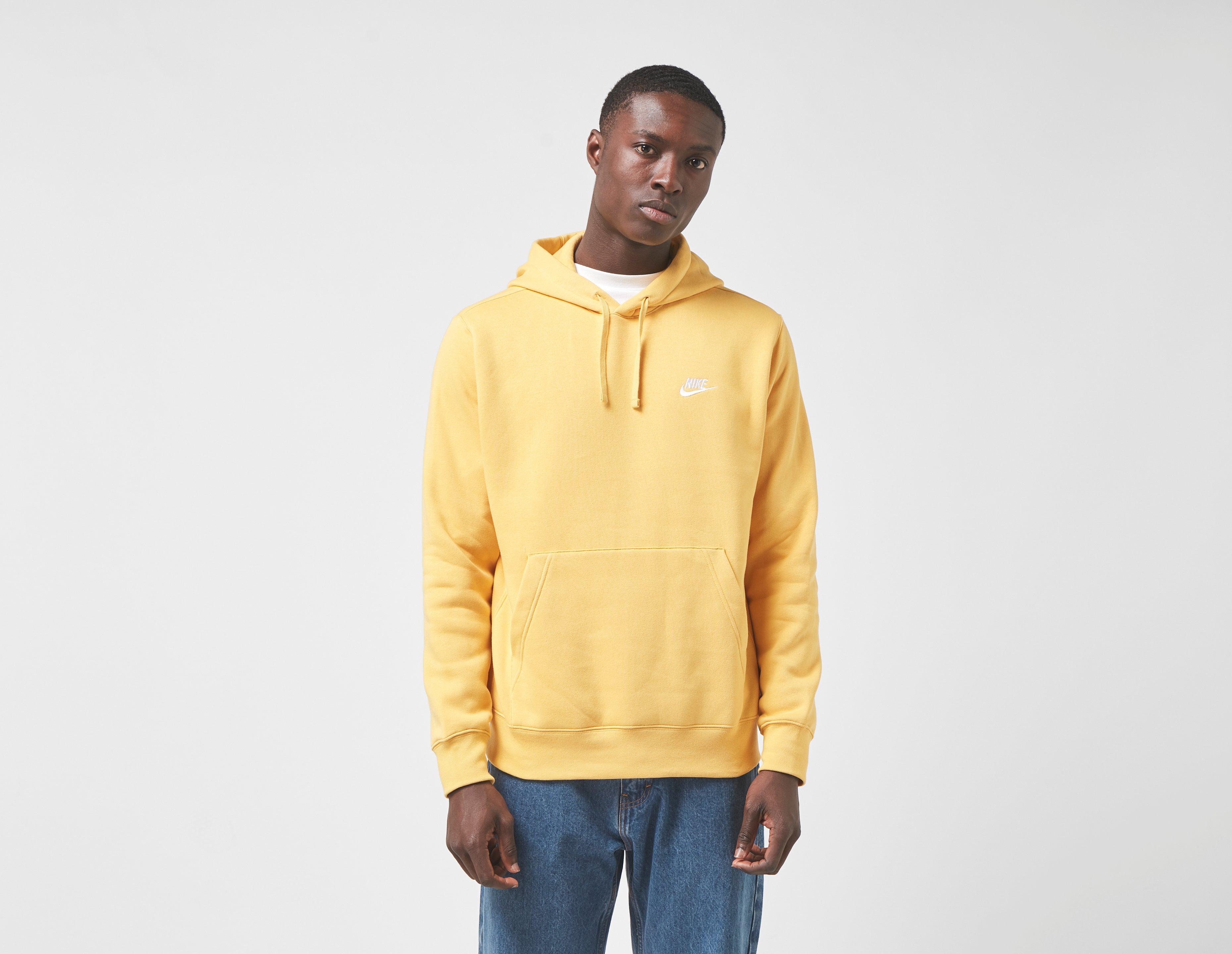 nike foundation hoodie yellow