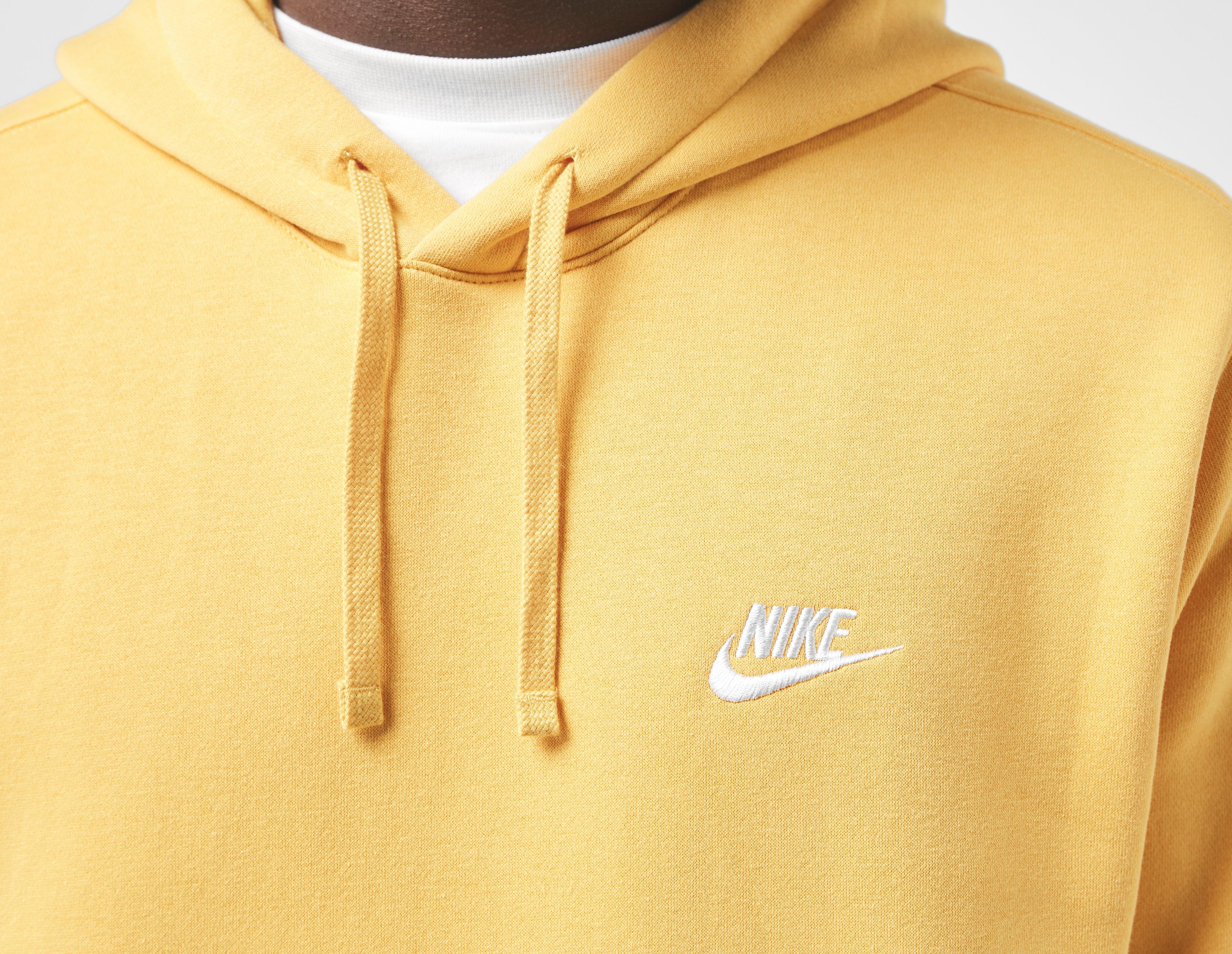 Yellow Nike Foundation Overhead Hoodie 