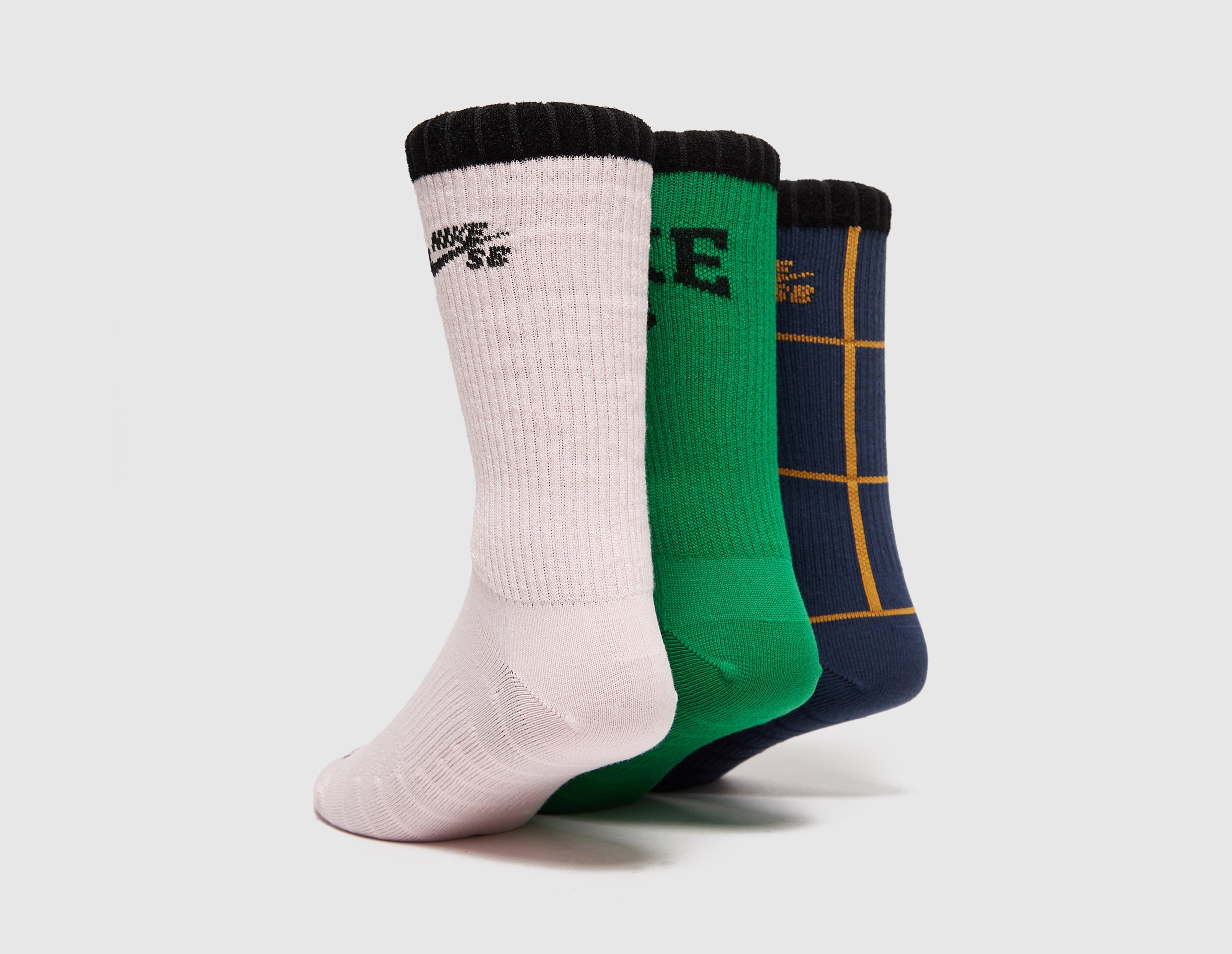 nike sb crew socks 3 pack