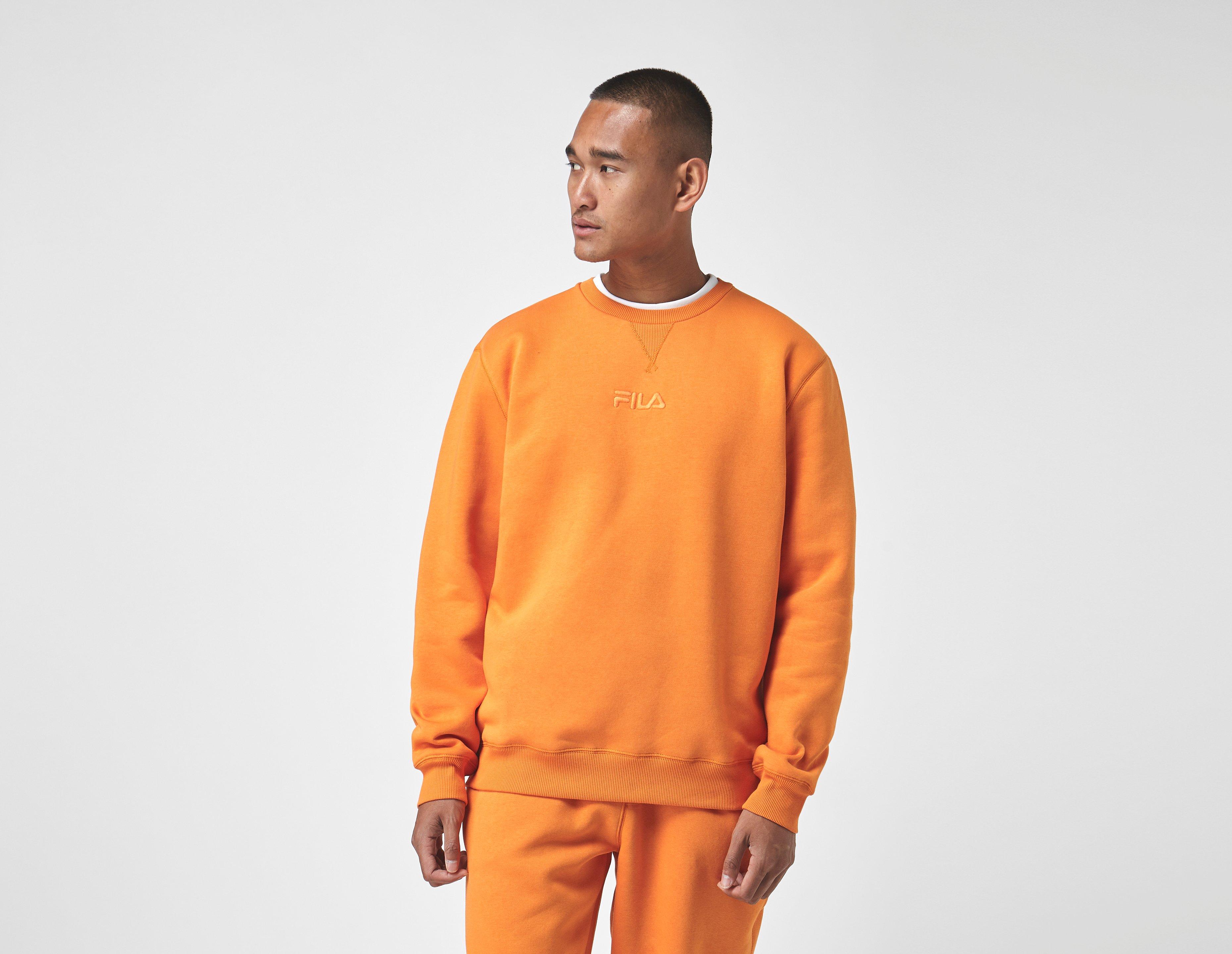 fila sweatshirt orange
