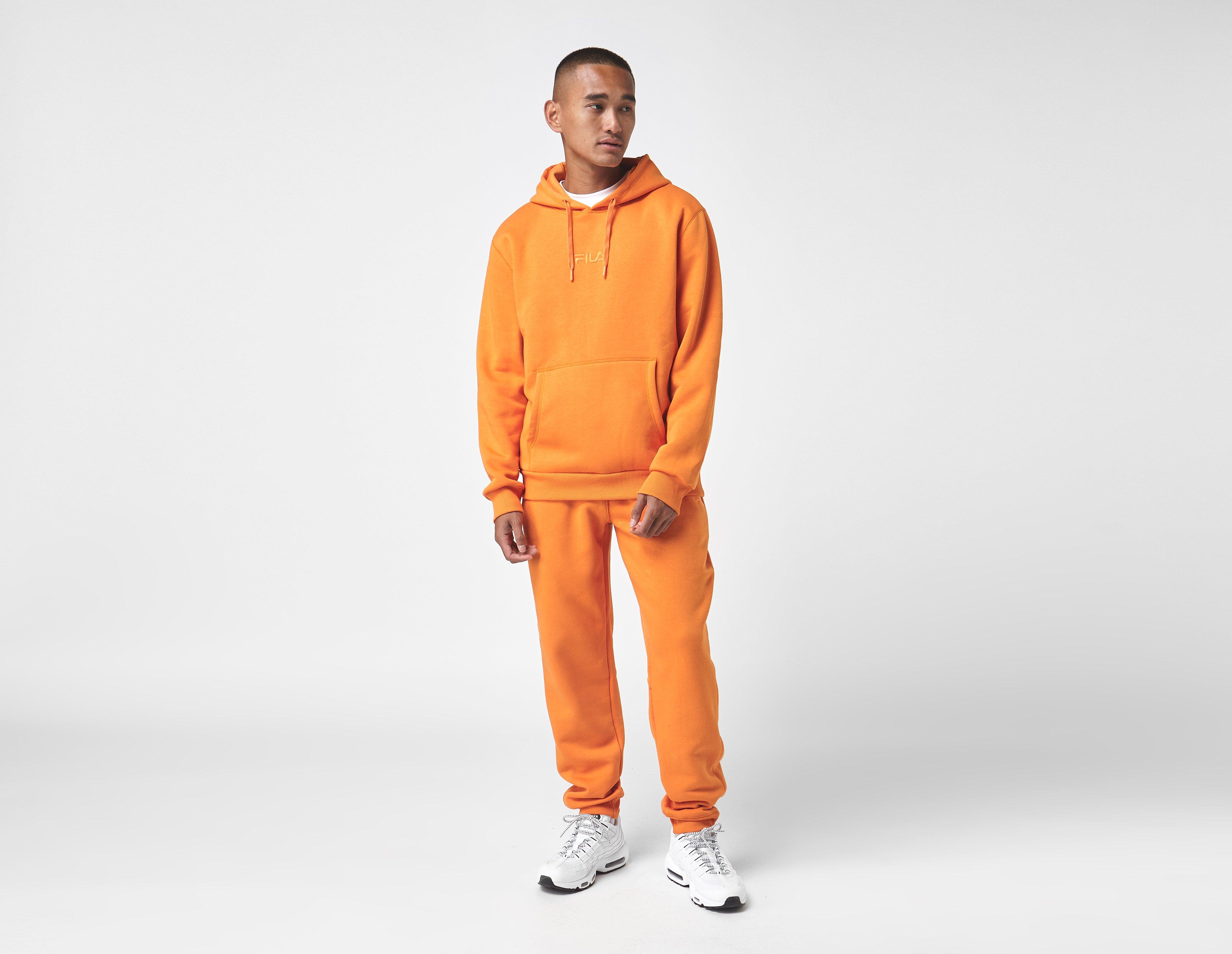 orange fila hoodie