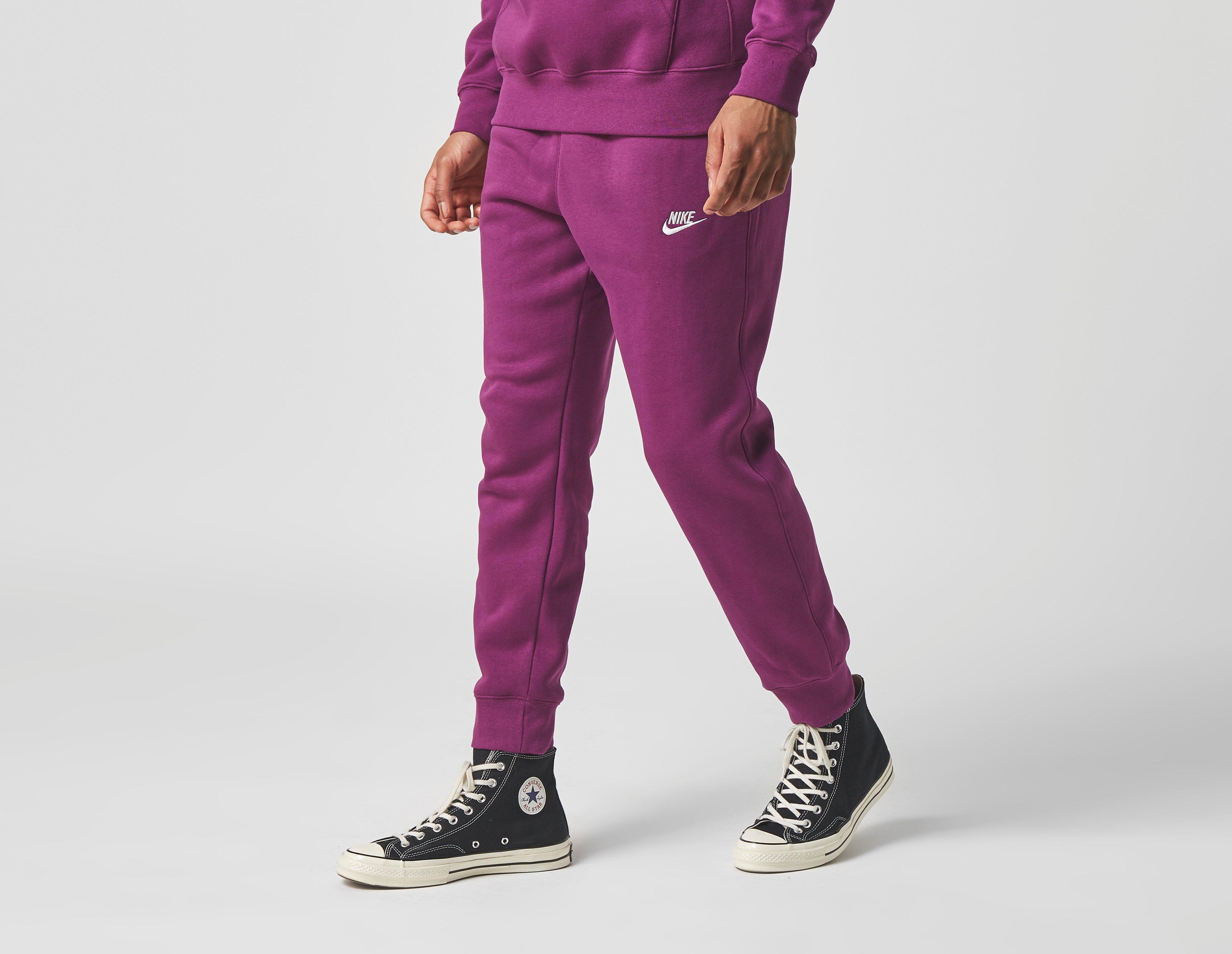 Purple Nike Foundation Fleece Joggers 