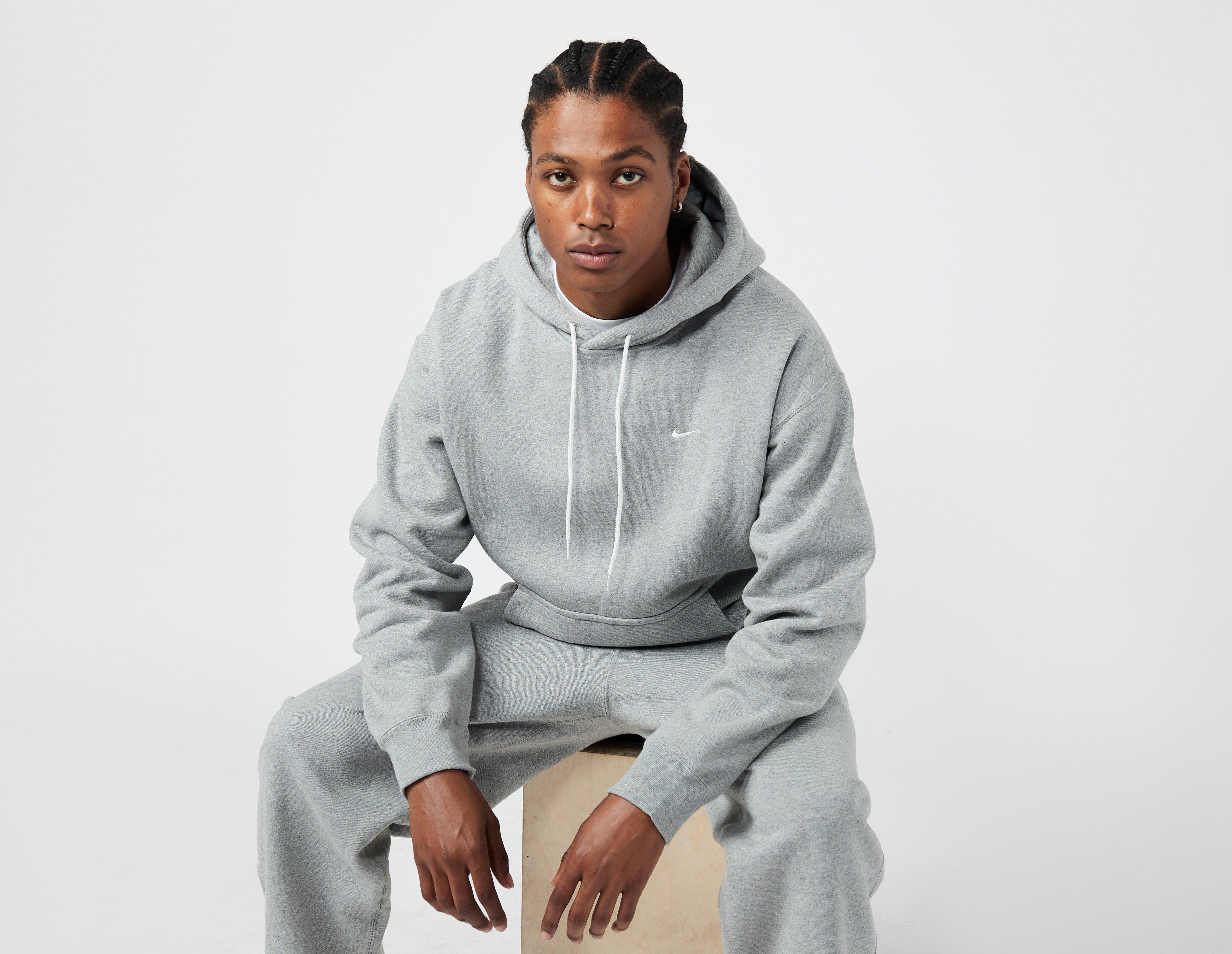 Grey Nike NRG Premium Essentials Hoodie