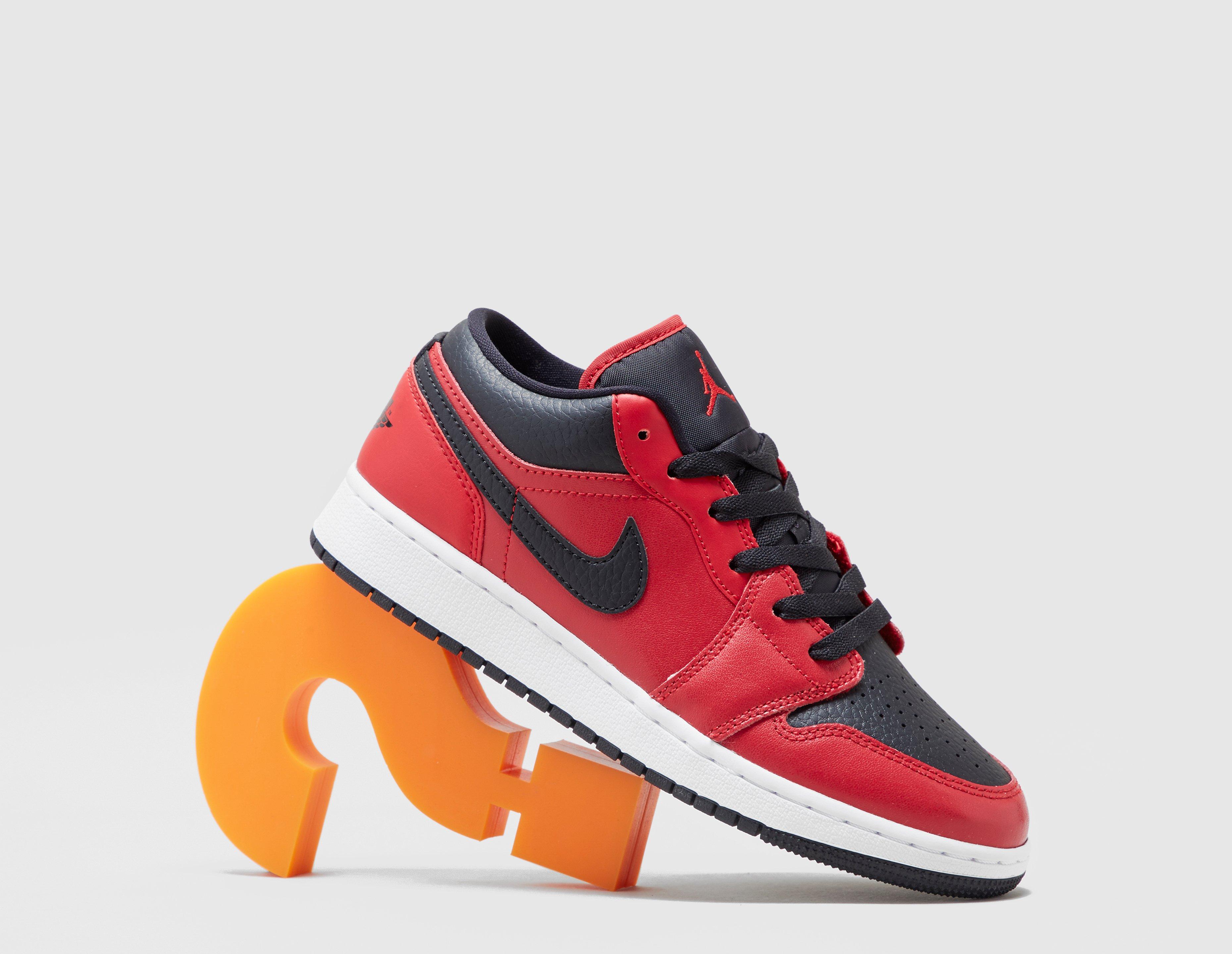 jordan 1 junior red and black