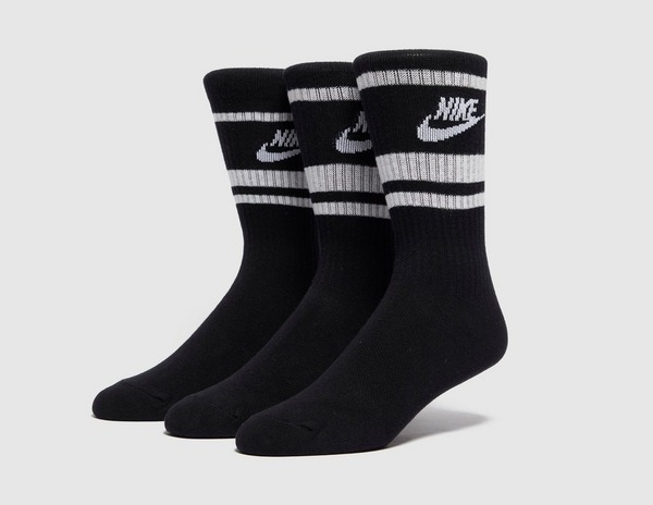 Nike - Lot de 3 paires de chaussettes - Blanc