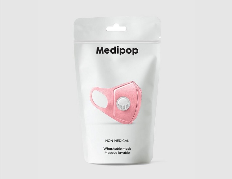 Medipop Washable V Face Covering