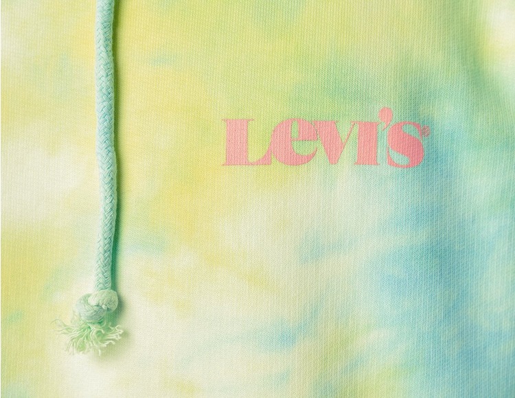 Levis Sweat à Capuche Tie Dye Logo