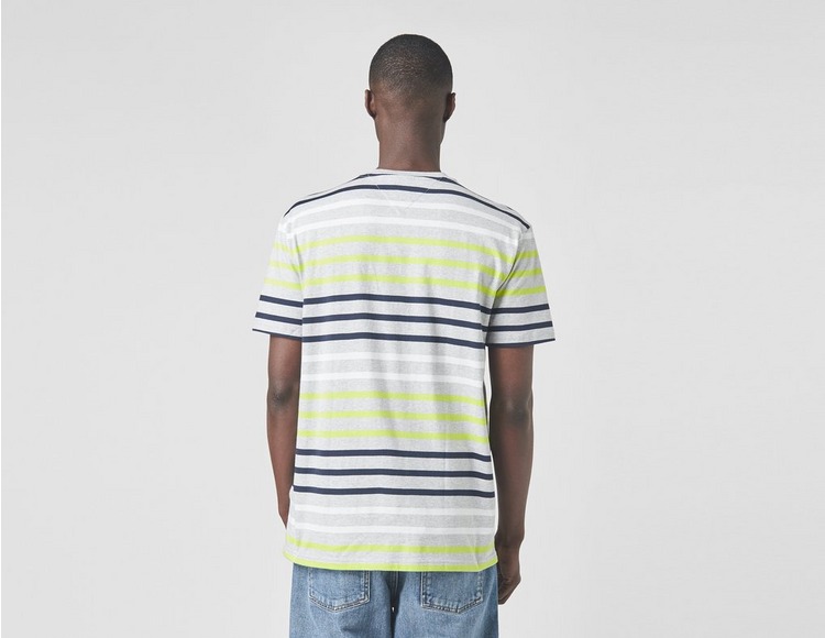 Tommy Jeans Multicolour Stripe Logo T-Paita