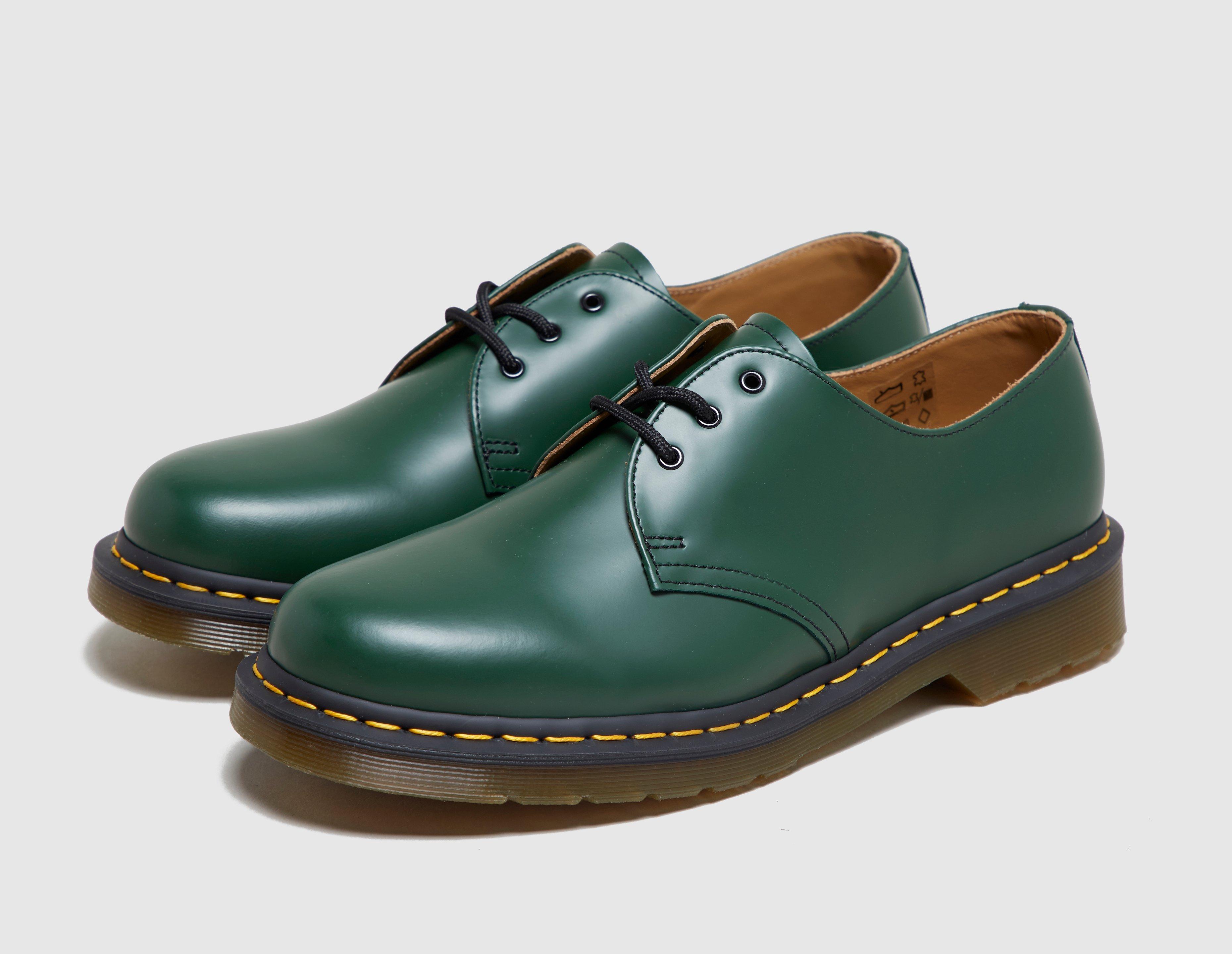 dr martens 1461 green smooth