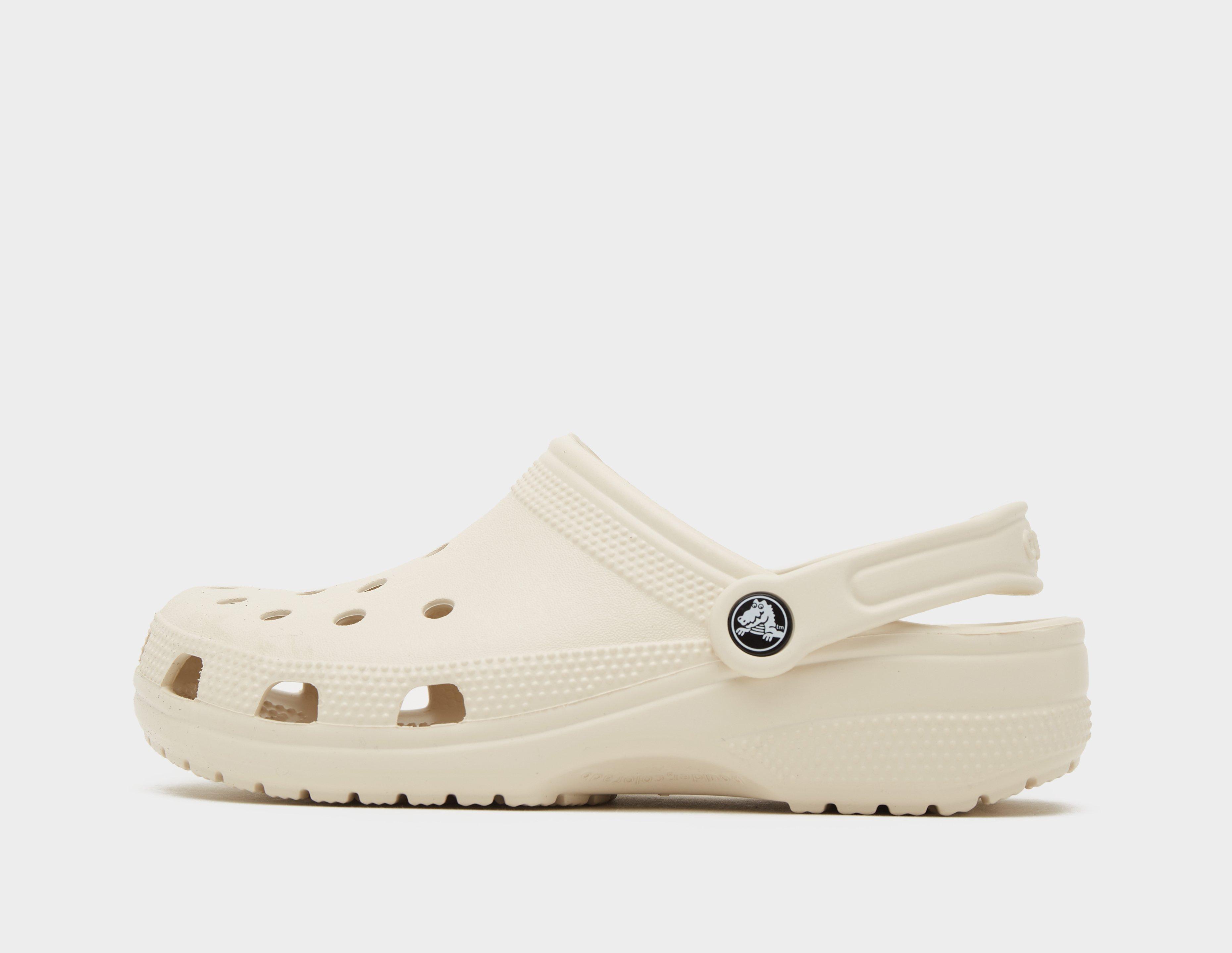 Winter shop white crocs