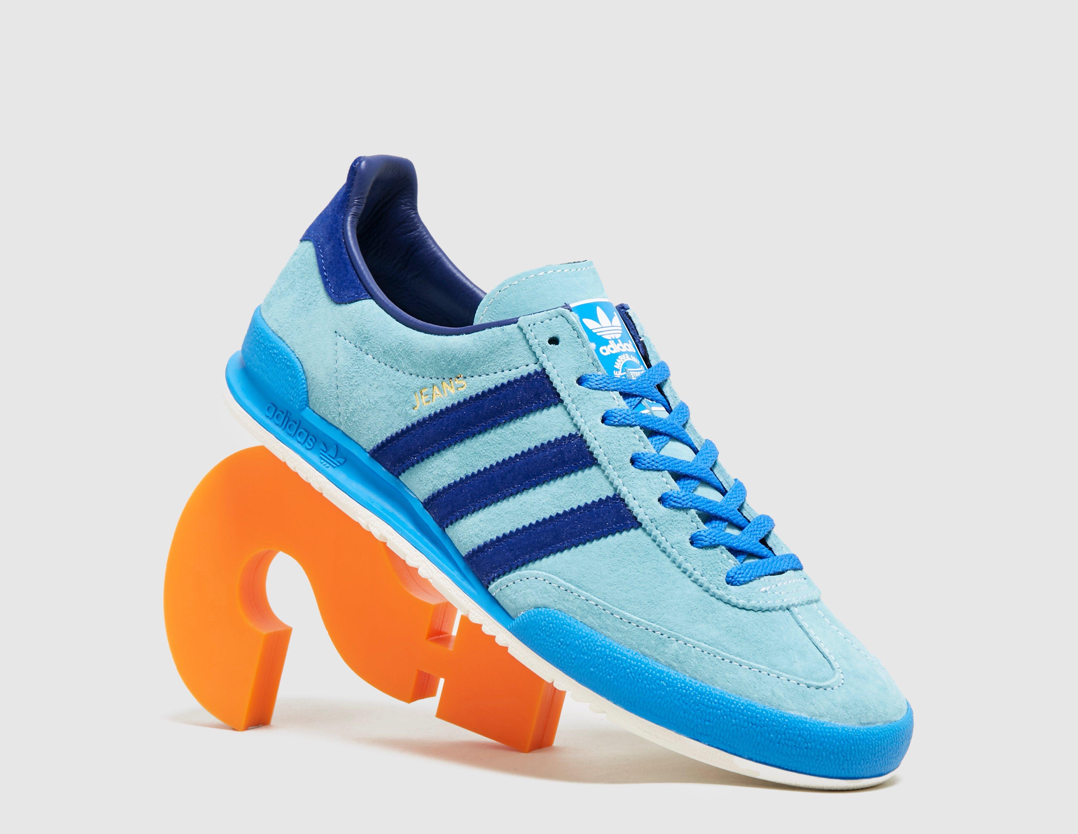 adidas blue jeans