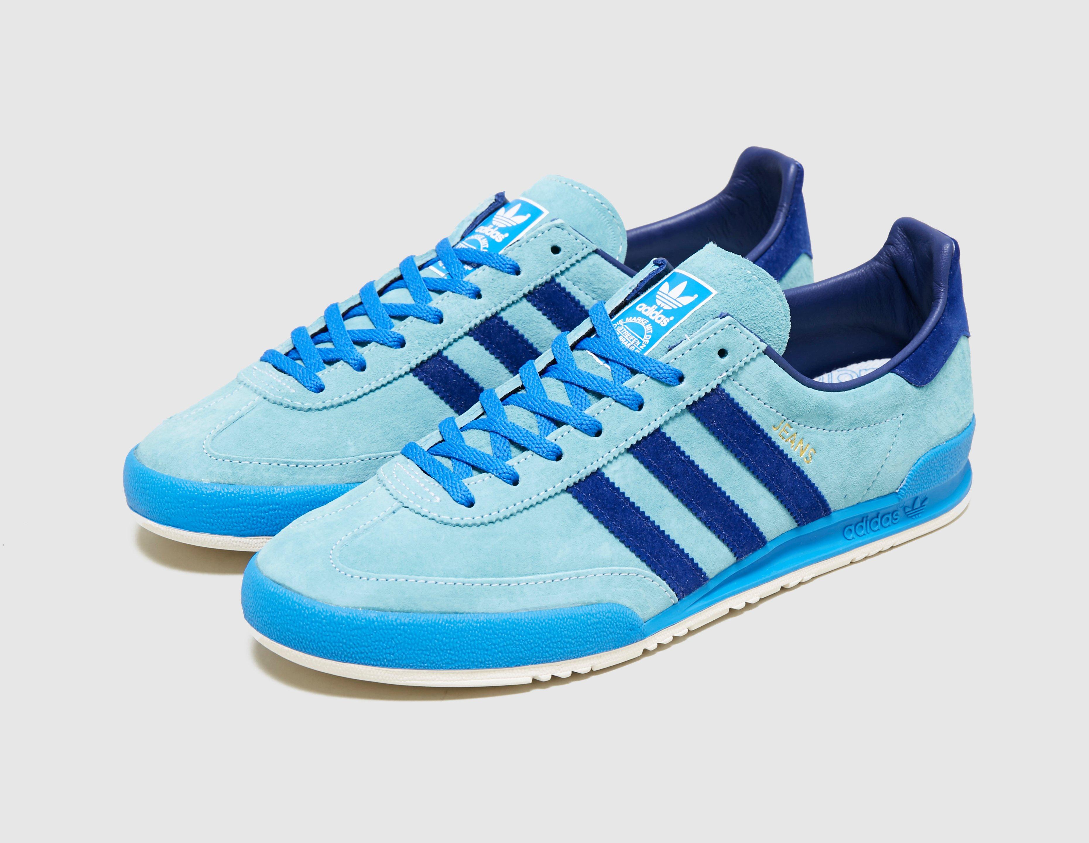 adidas blue jeans