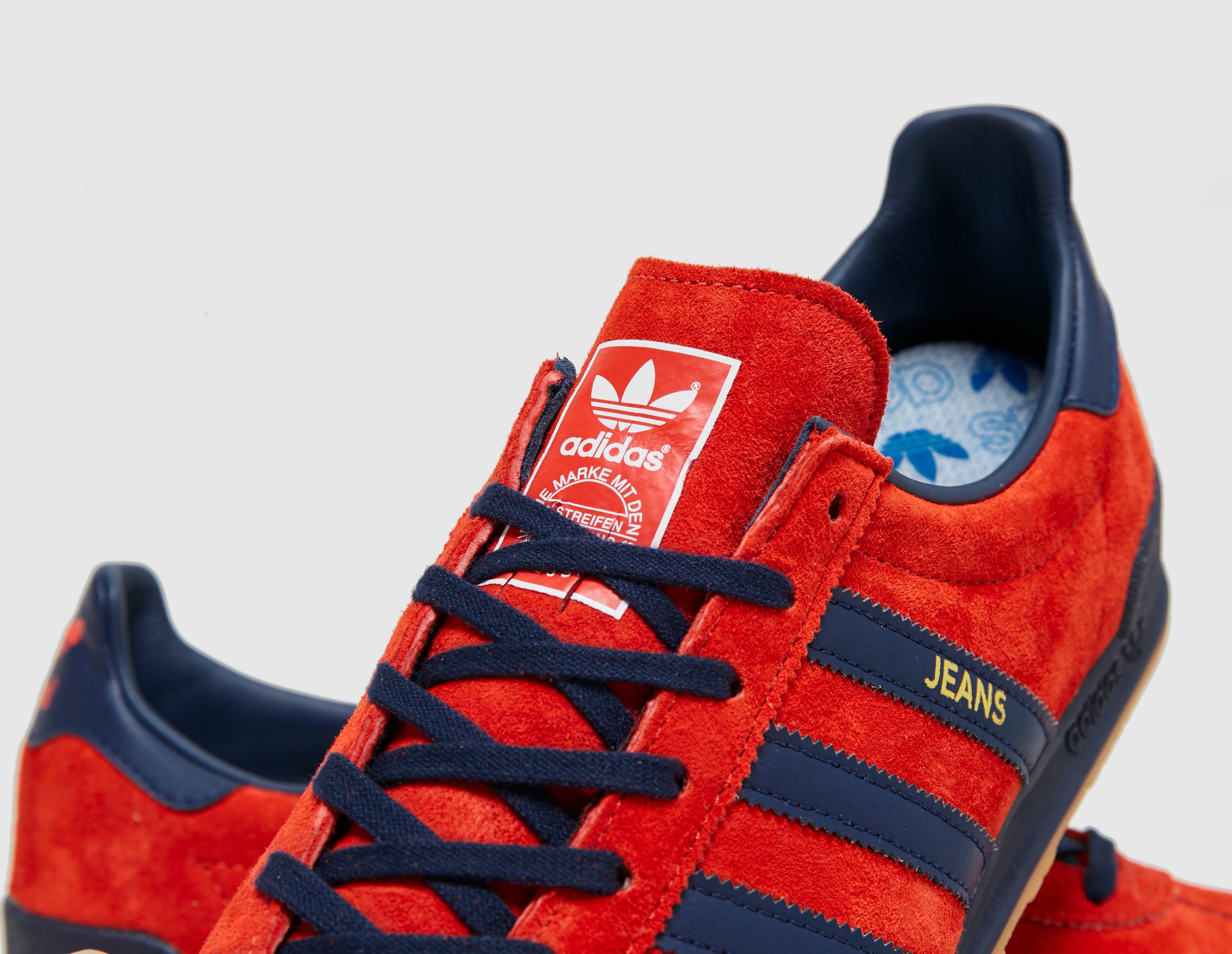 adidas jeans red black