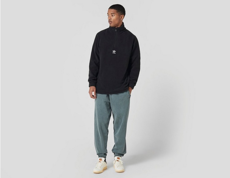 adidas Originals Teddy Fleece Half Zip Sweatshirt