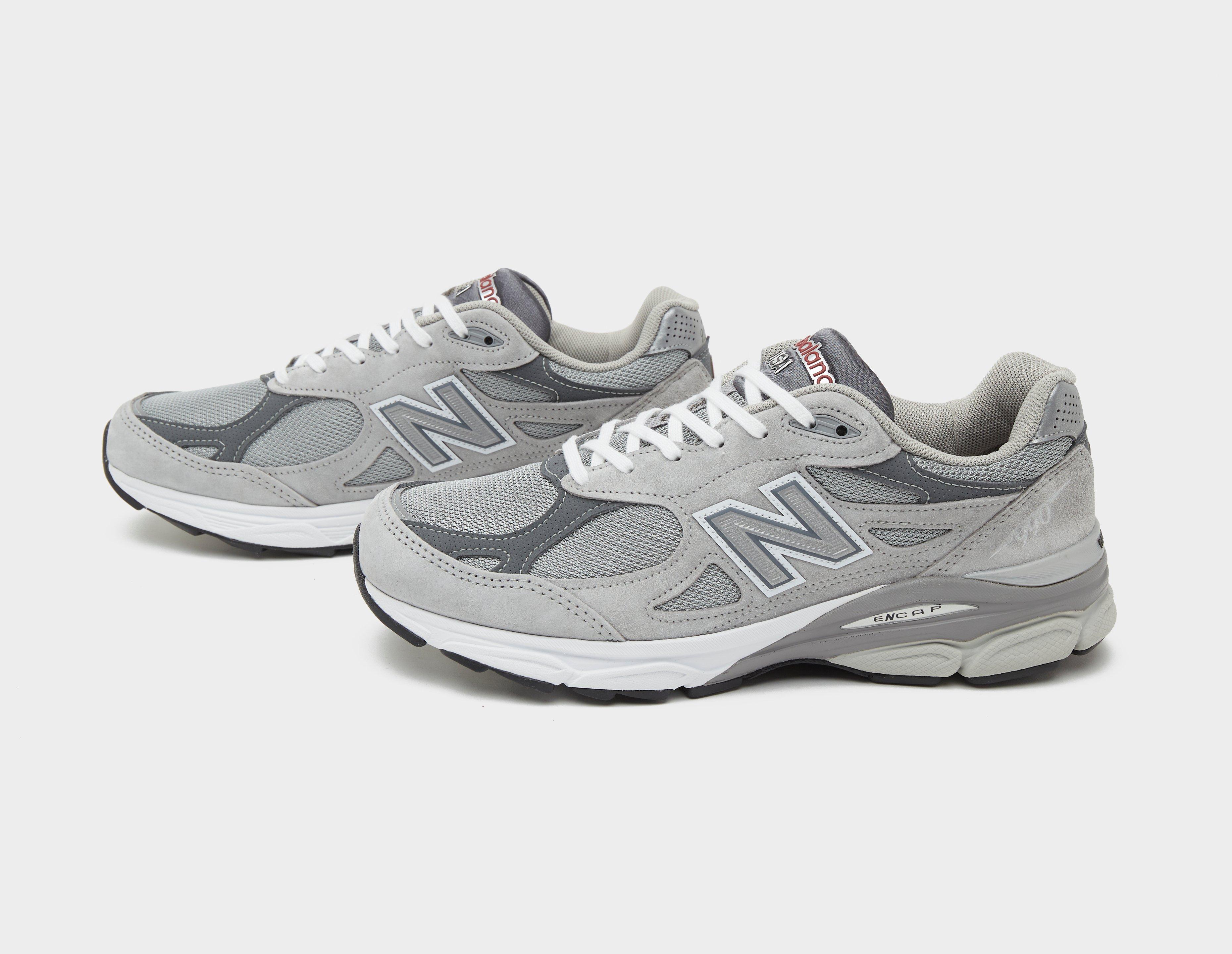 Grey New Balance 990v3 Made in USA size