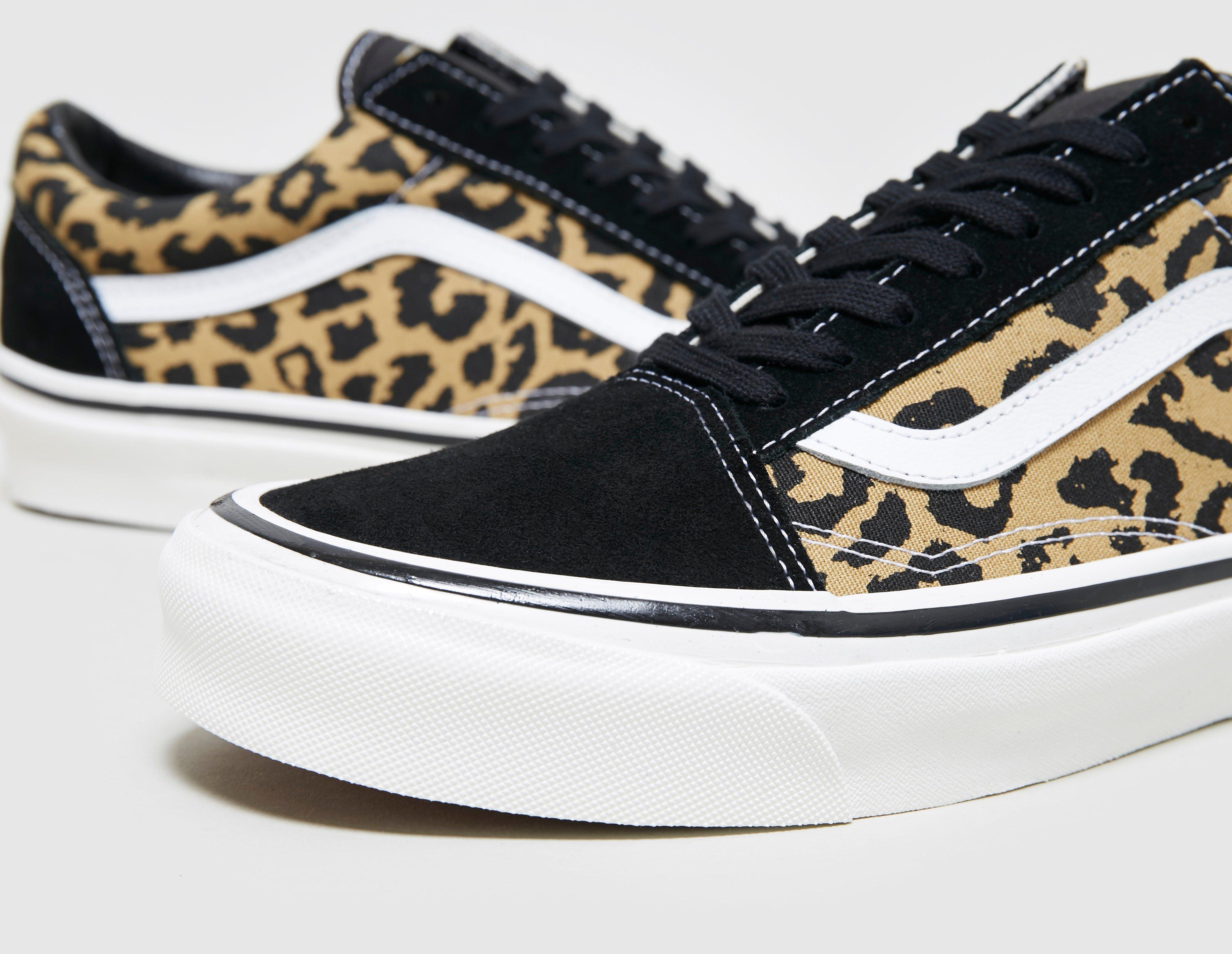 cheetah print vans old skool