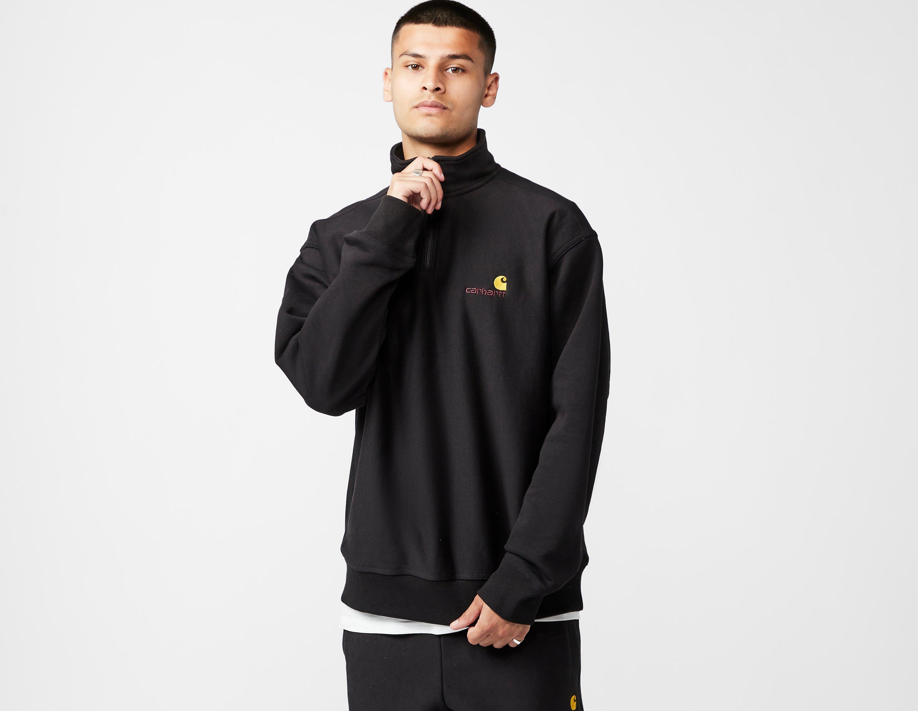 Carhartt WIP Half Zip American Script Sweatshirt