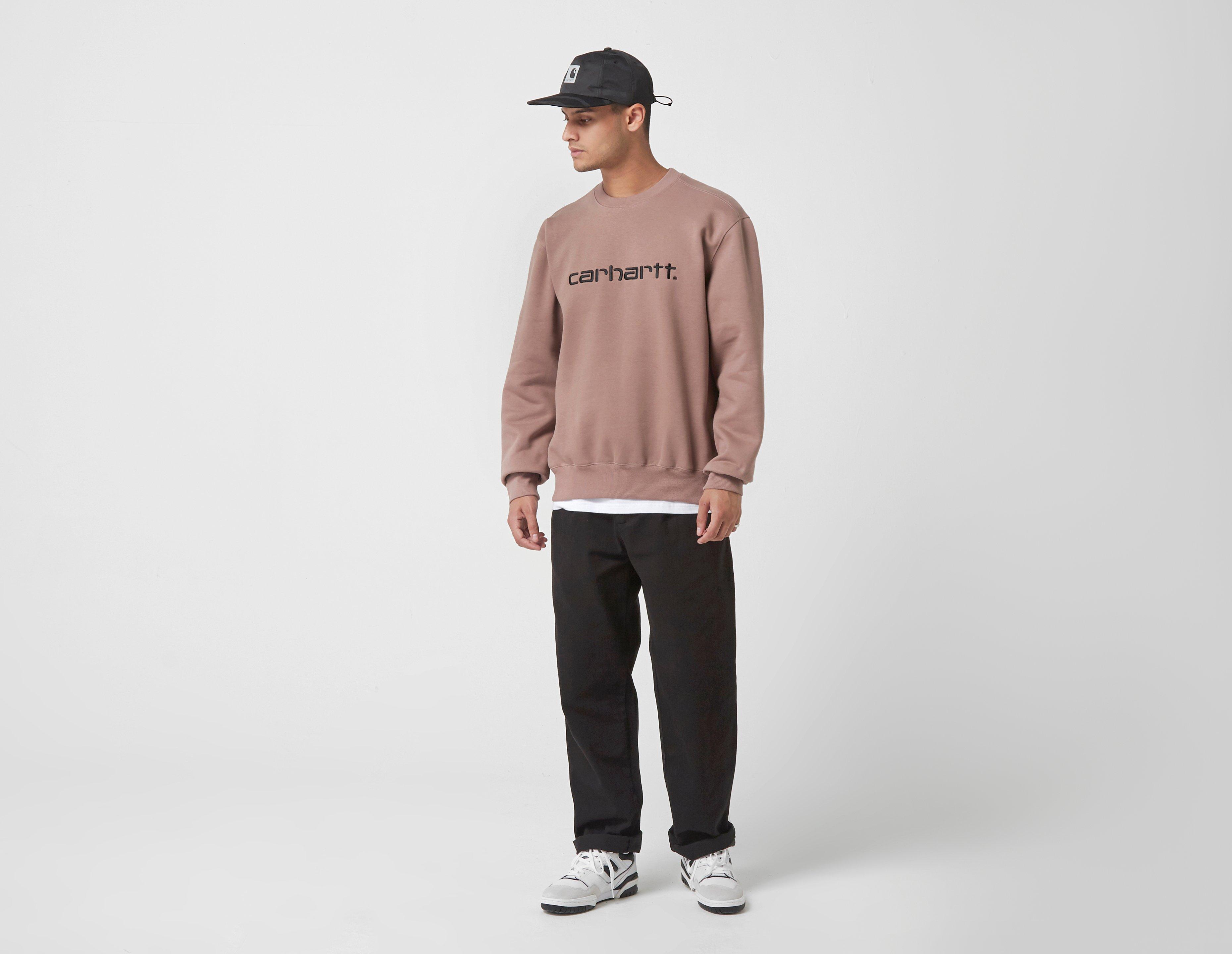 pink carhartt sweatshirt