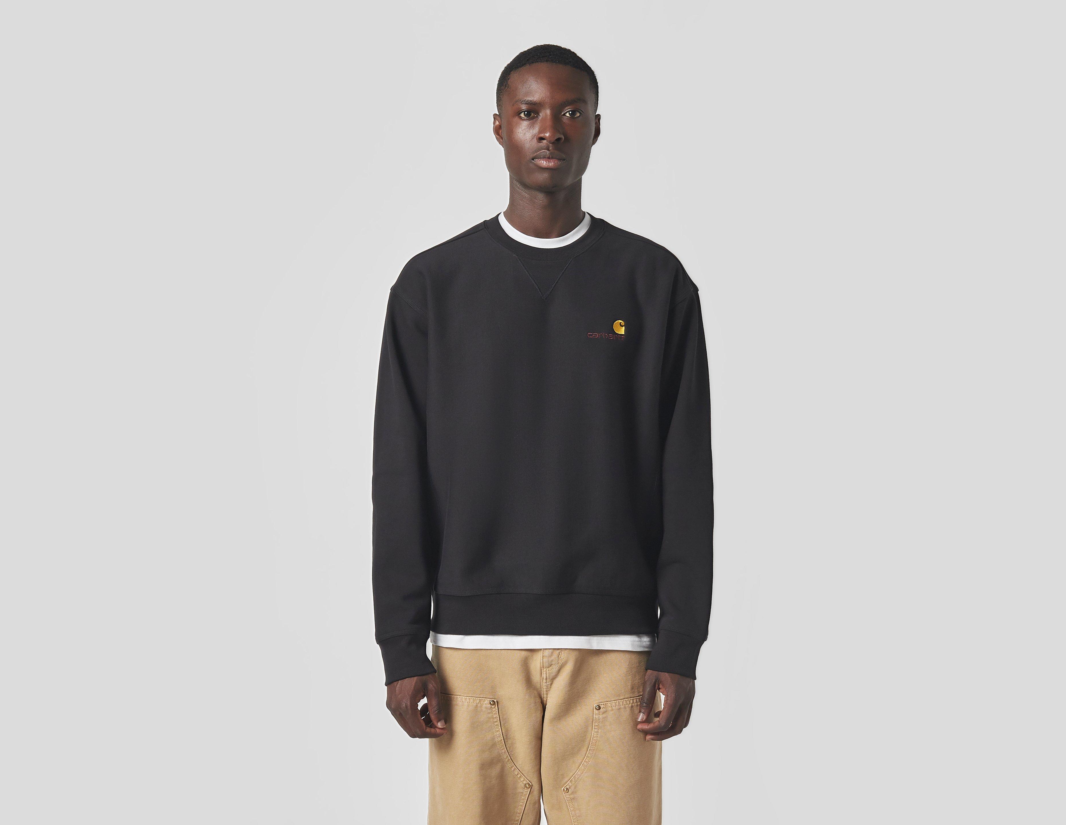 Sweat Carhartt WIP American Script Noir