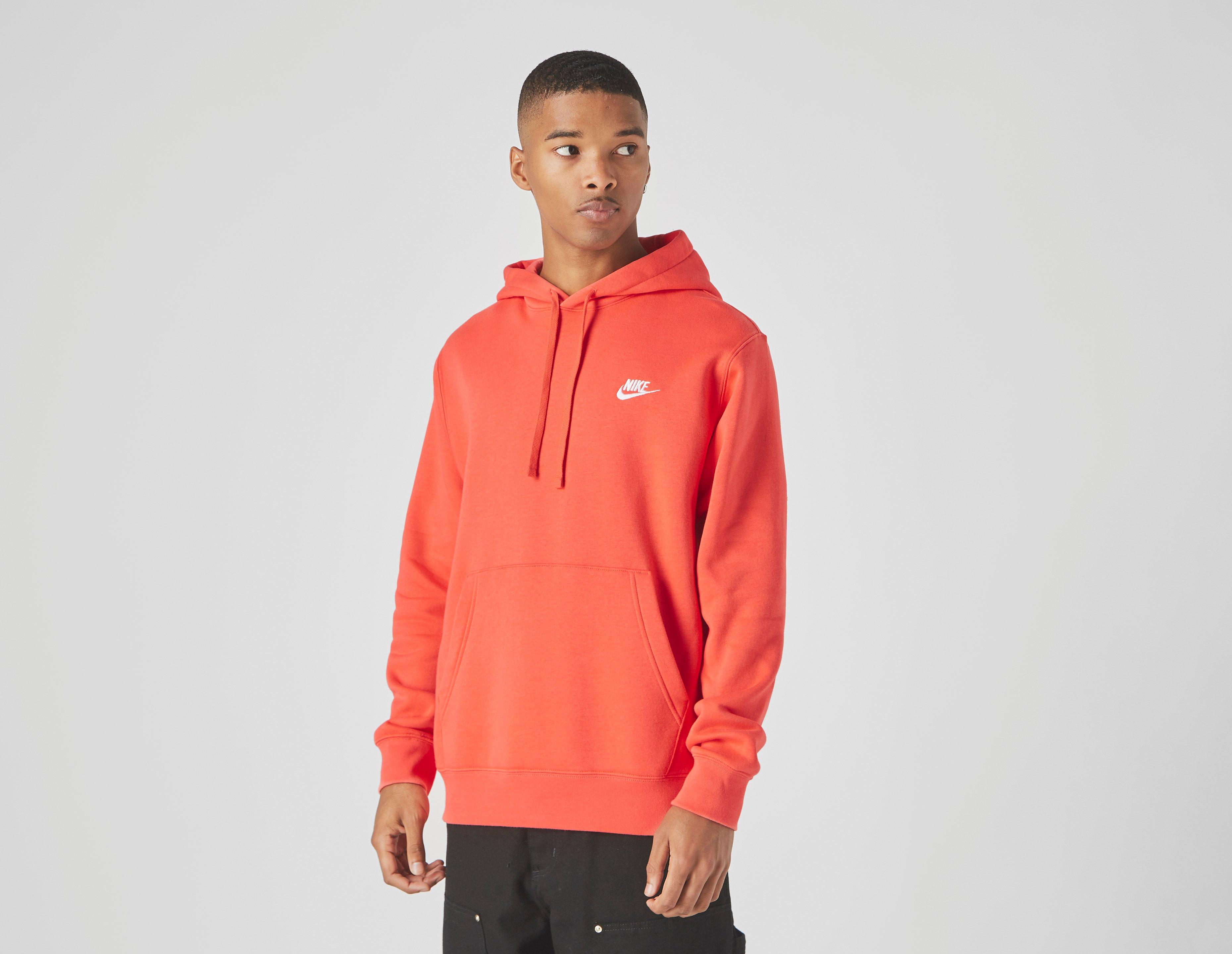 Nike foundation overhead hoodie red hotsell