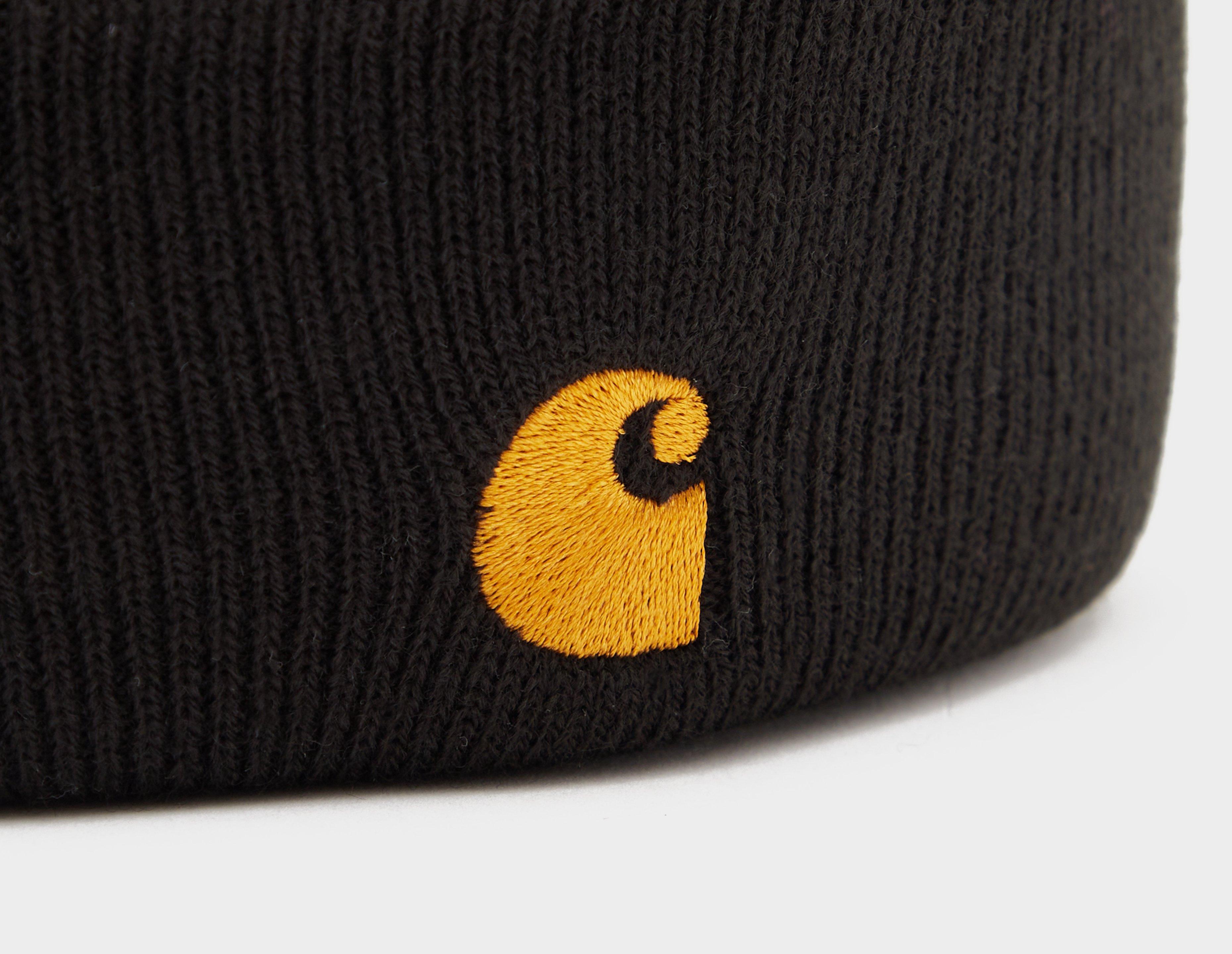 Carhartt WIP CHASE BEANIE UNISEX - Bonnet - black/gold/noir 