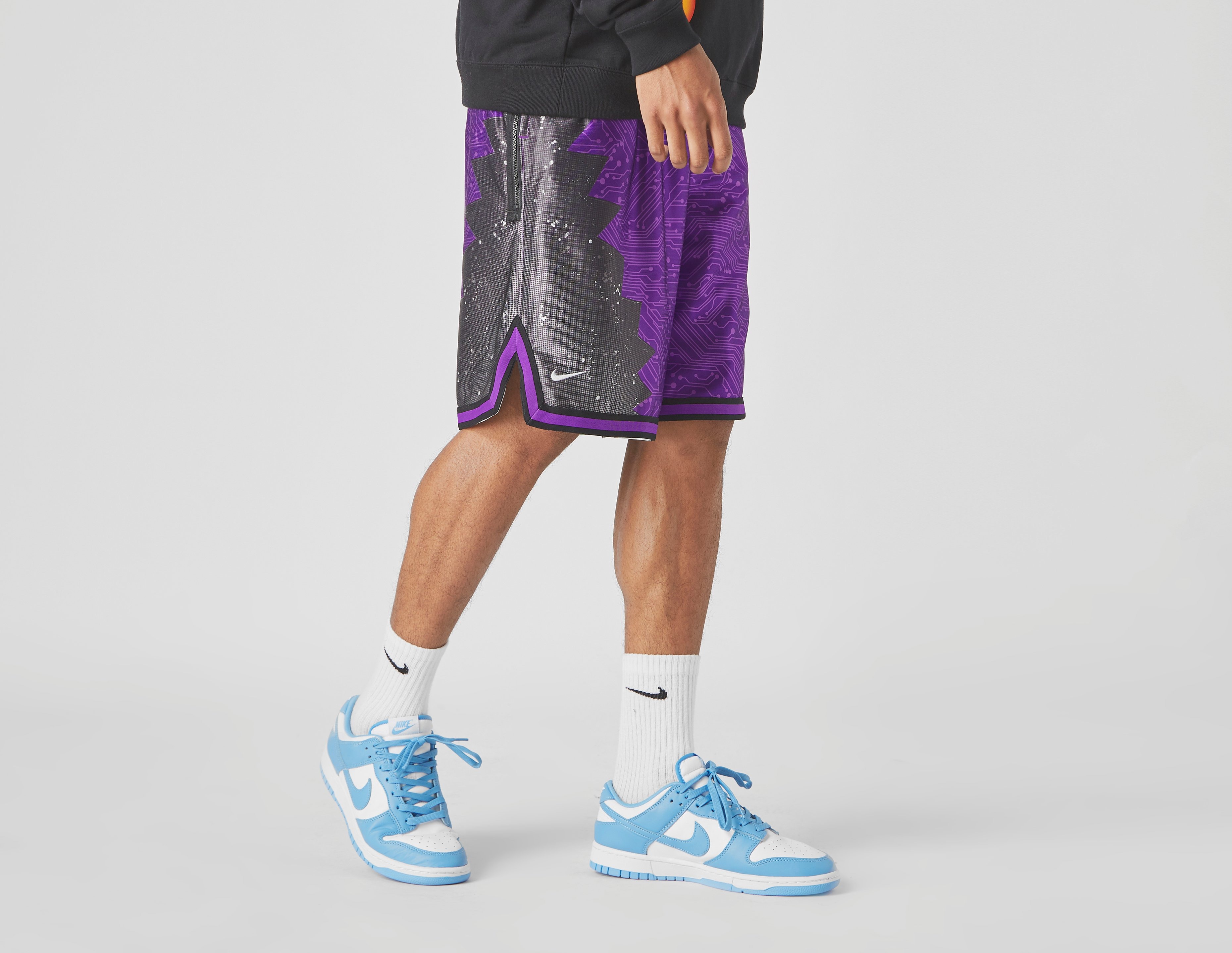 Purple Nike LeBron Space 'Goon Squad' Shorts | Stclaircomo? | reflectant NIKE a la part central del centre