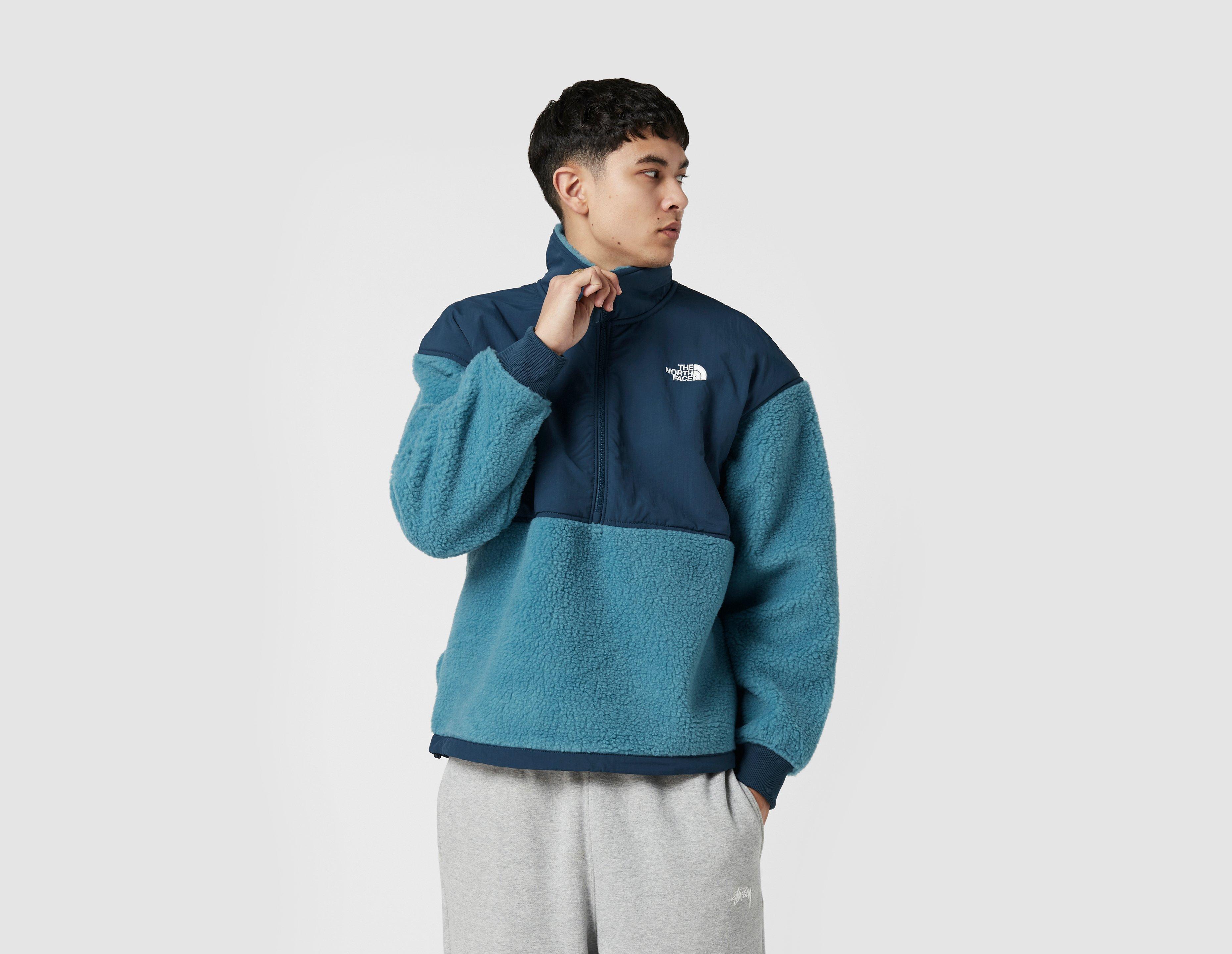 north face sherpa quarter zip