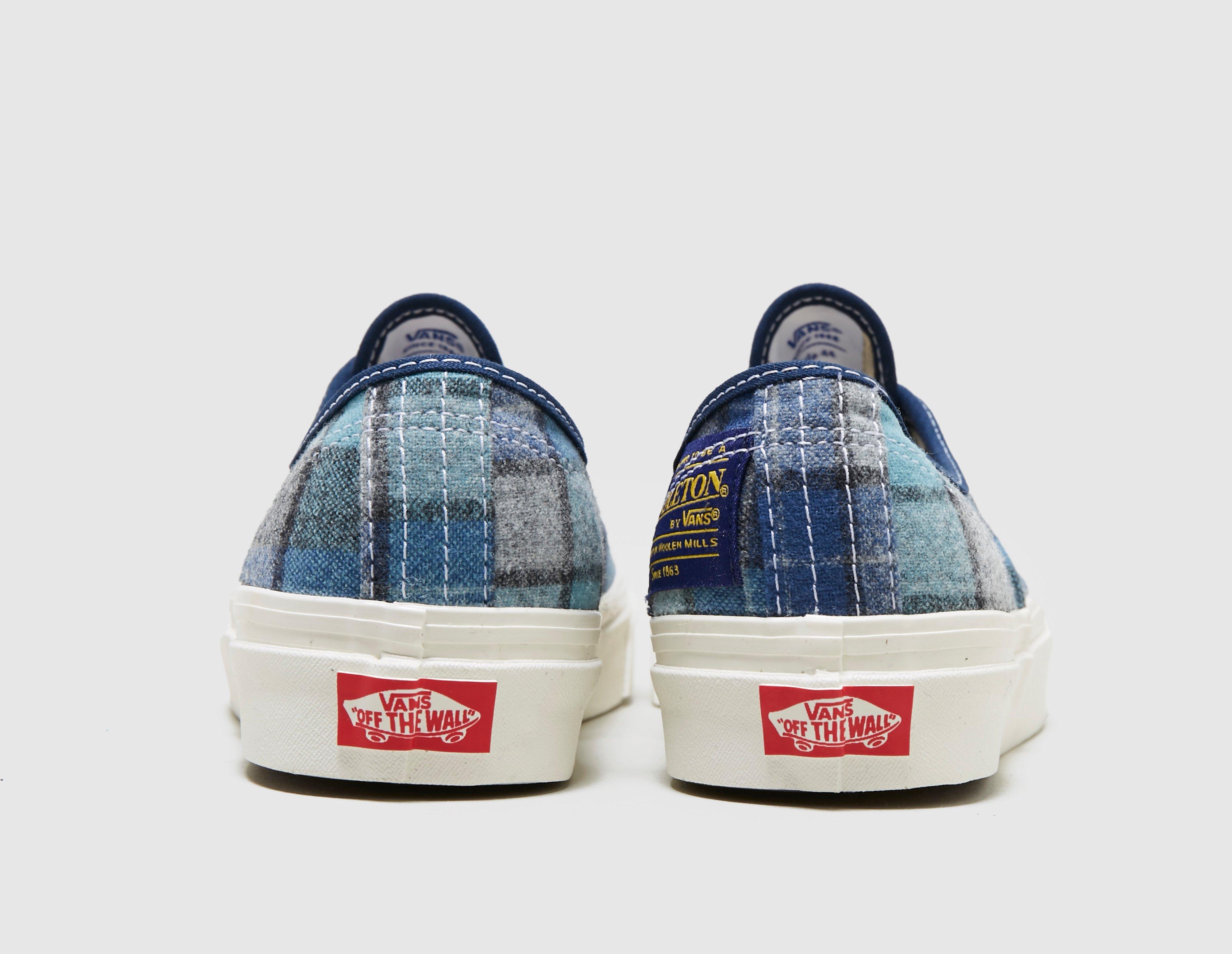 vans pendleton blue
