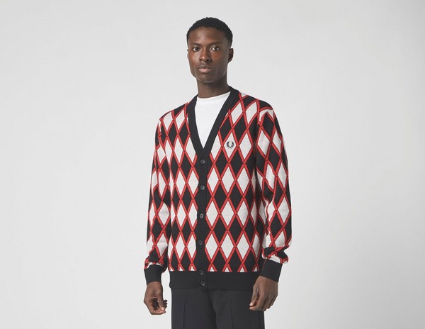 Fred Perry Harlequin Cardigan