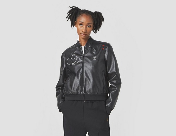Fred Perry Amy Winehouse Faux Leather Bomber