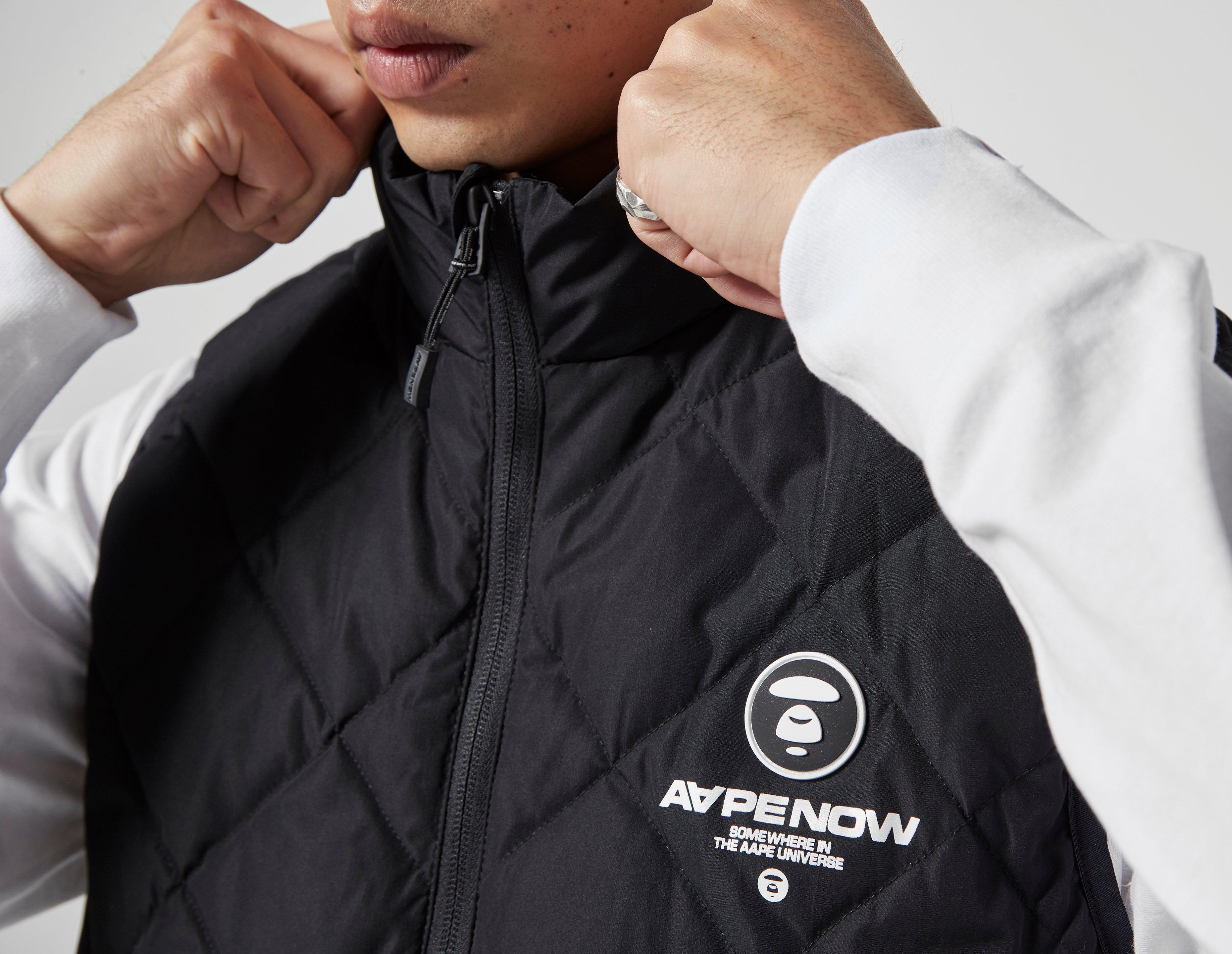 Black AAPE By A Bathing Ape AAPE Down Vest | Hotelomega?