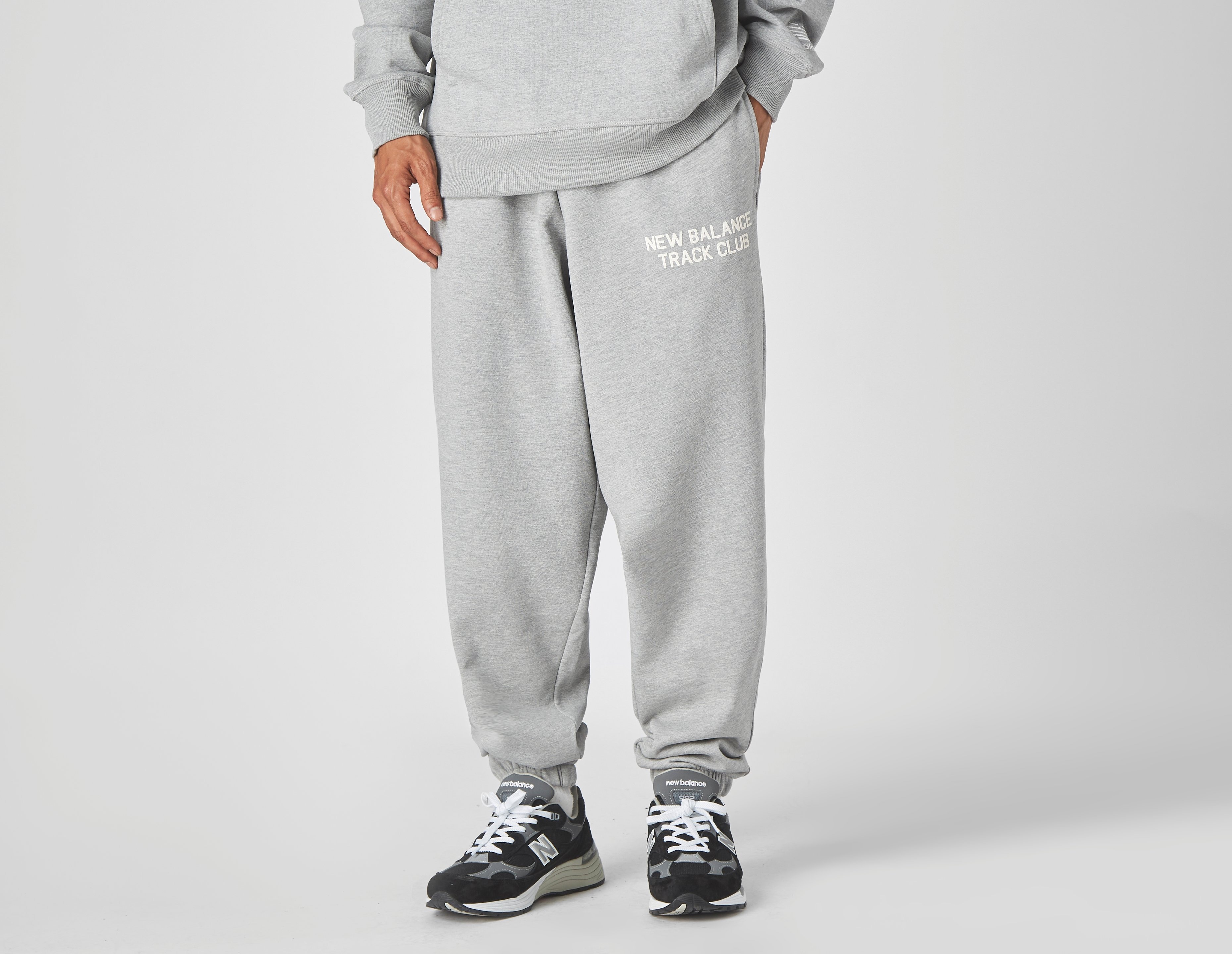 Grey New Balance College Sweatpants - size? Exclusive | size?