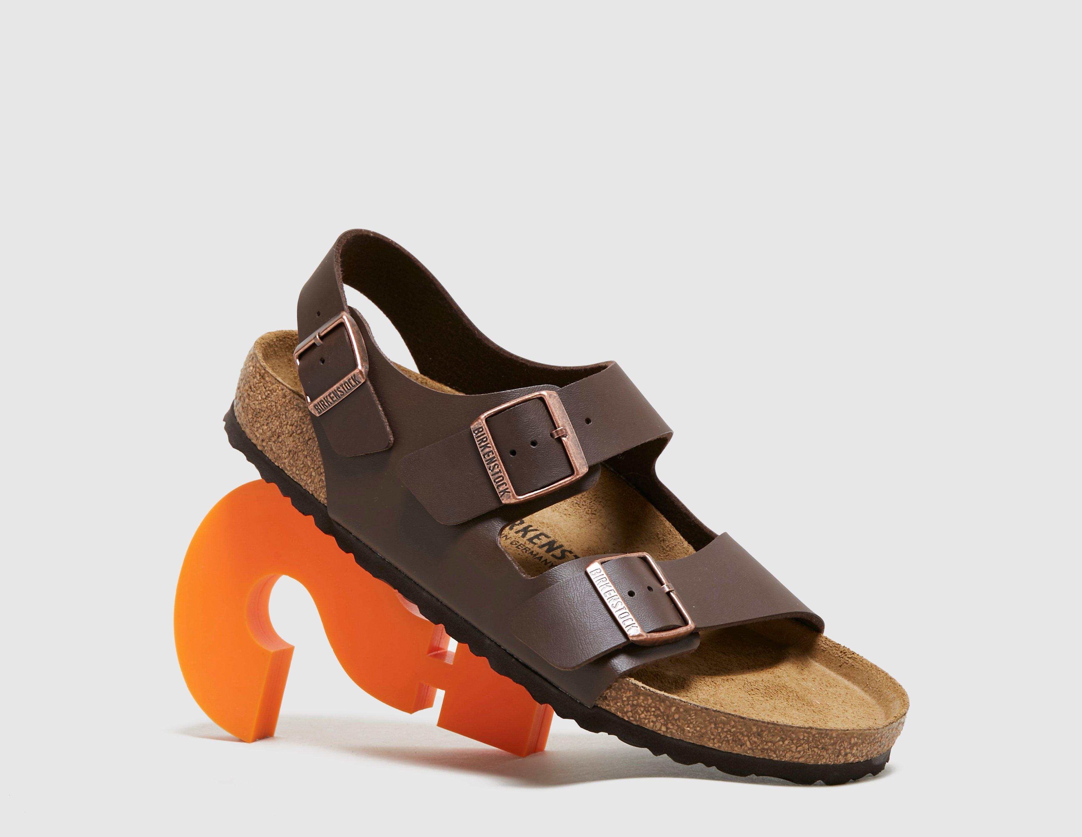 birkenstock milano cognac