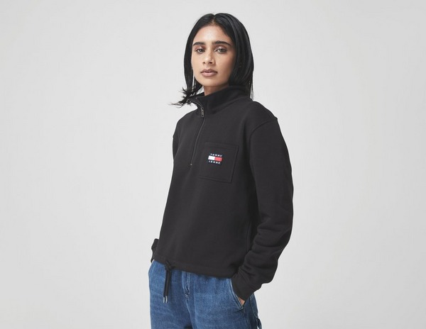 Tommy Jeans Relaxed Badge Quarter Zip