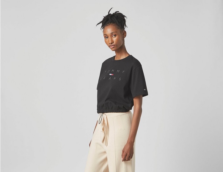 Tommy Jeans Crop Draw Cord T-Shirt