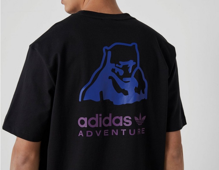 Shirt - Black adidas Originals Adventure Polar Bear T | Fcomci 