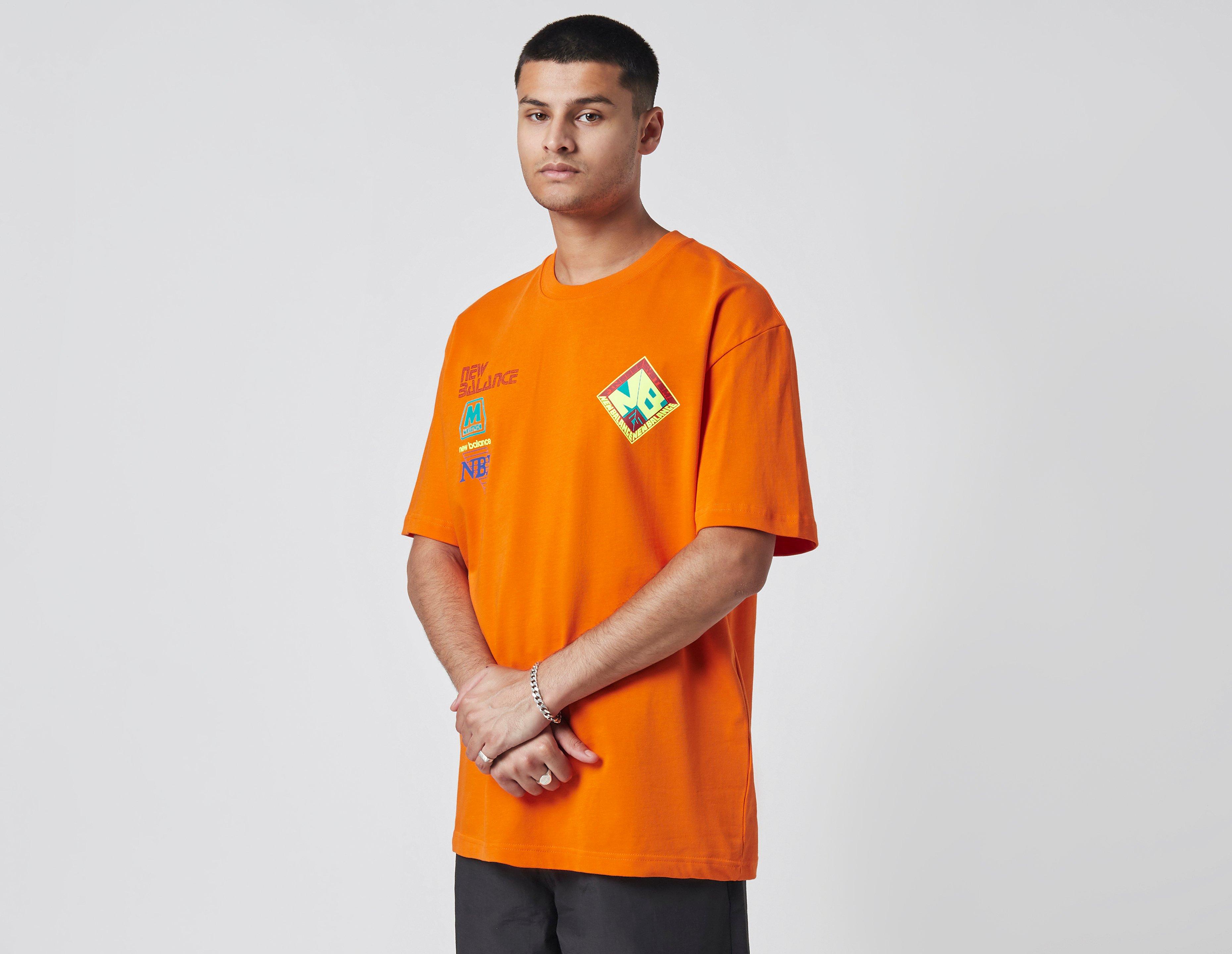 new balance t shirt orange