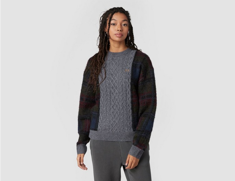 Fred Perry Tartan Panel Knit