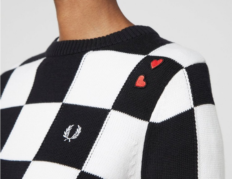 Fred Perry Amy Winehouse Check Crewneck