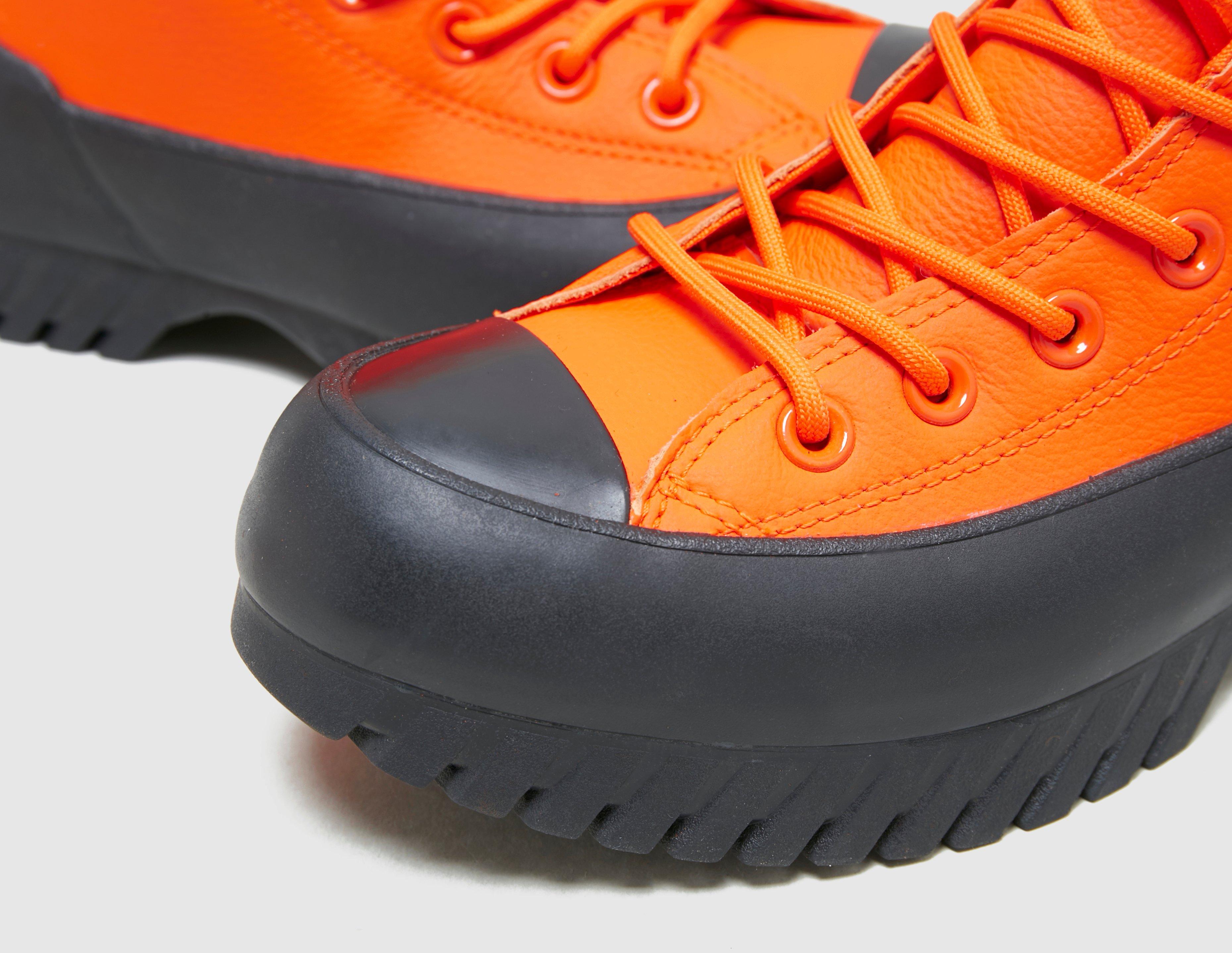 orange converse lugged