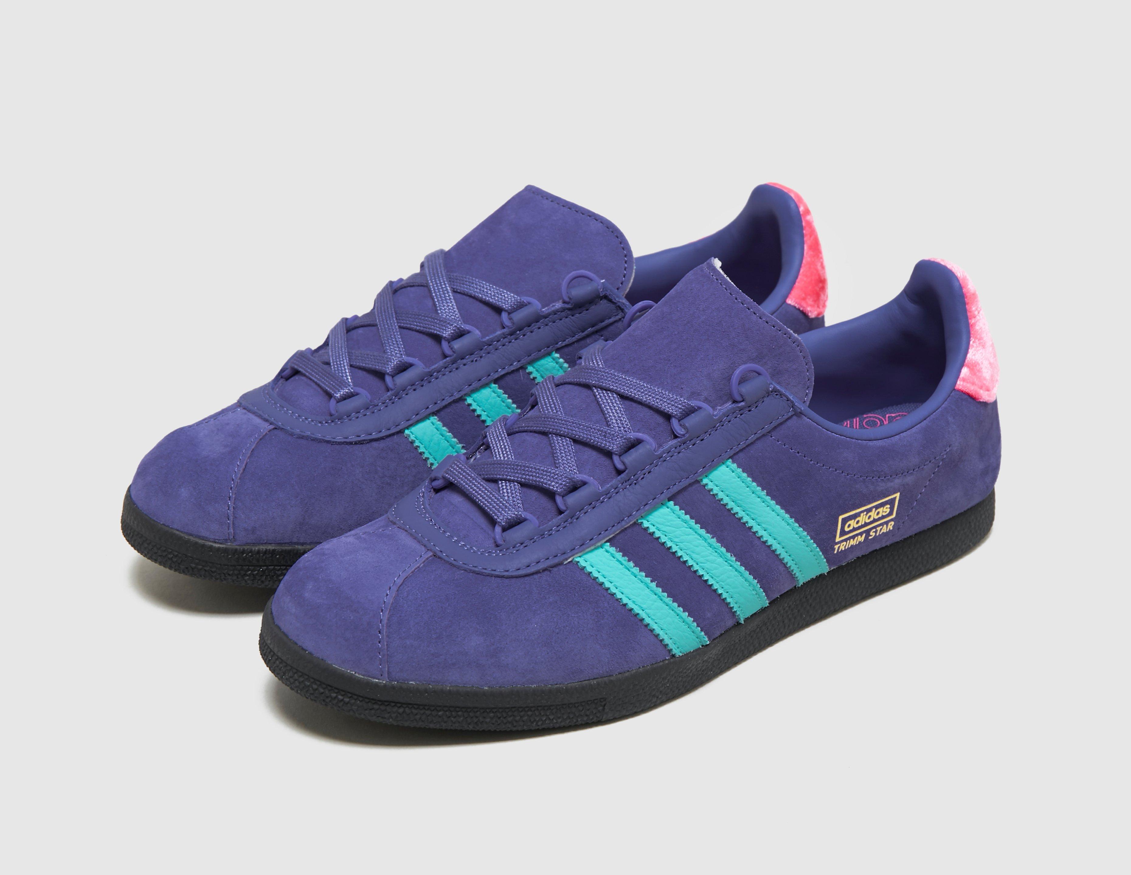 adidas trimm star purple and blue