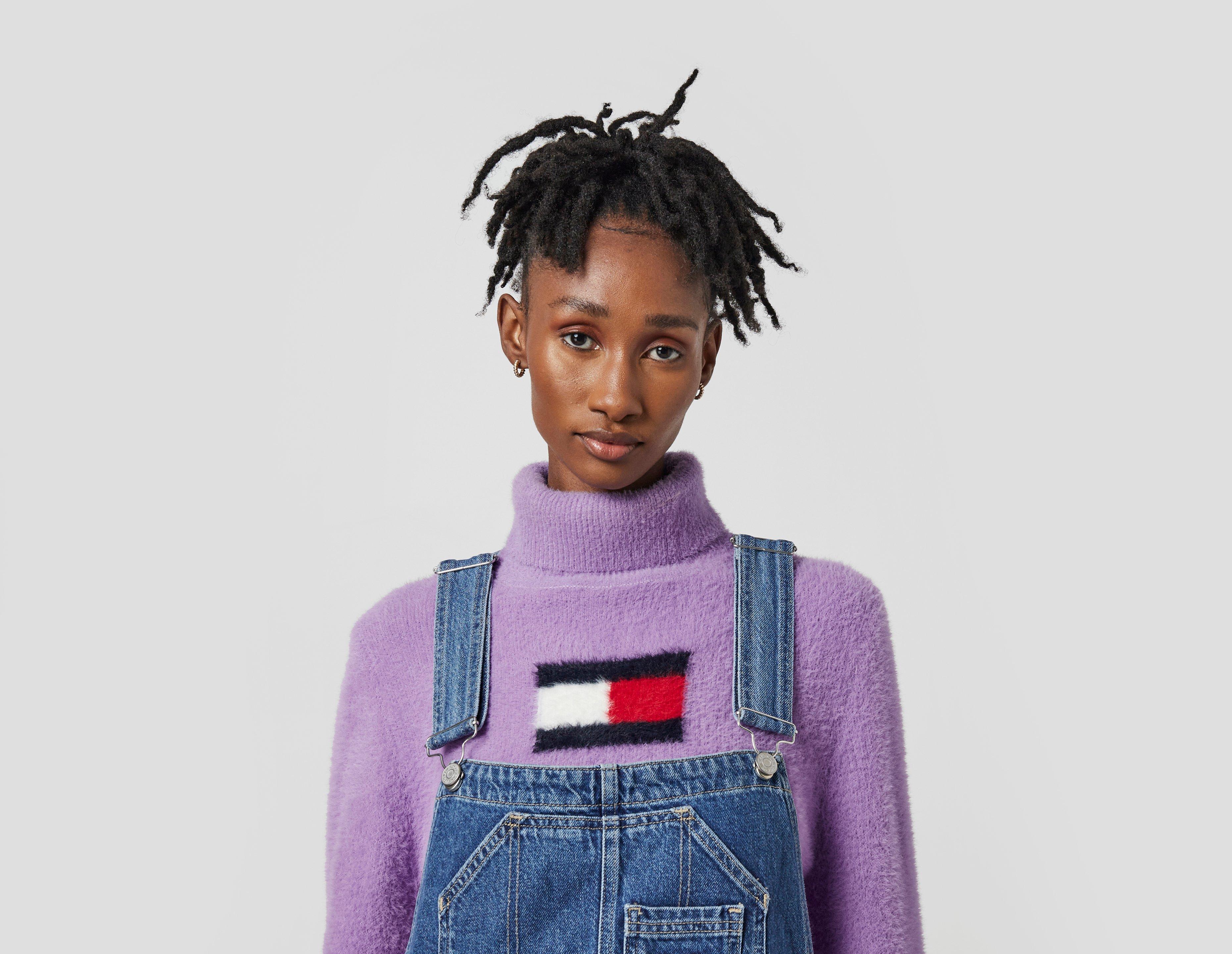 Tommy Jeans Furry Flag Roll Neck Jumper