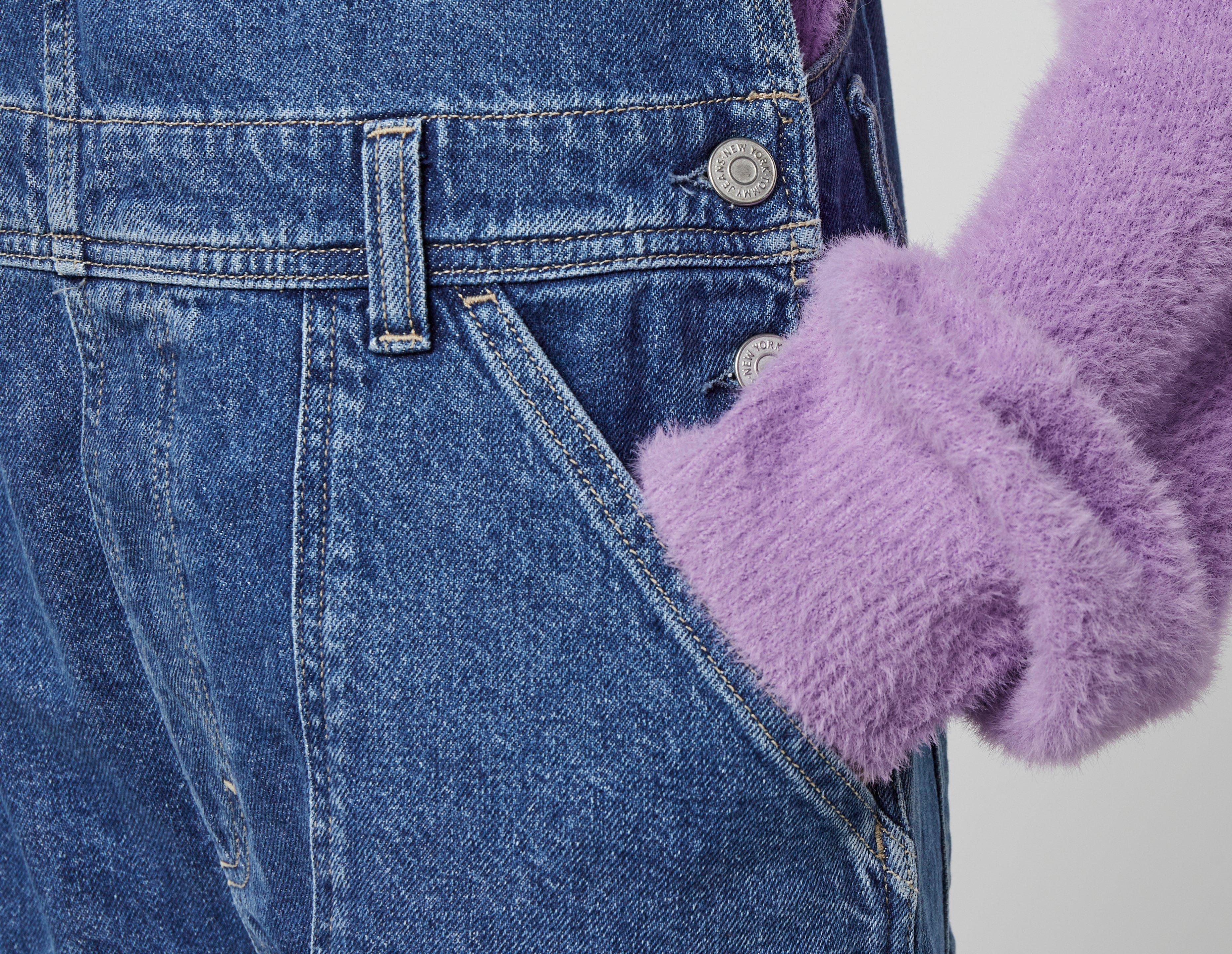 Tommy Jeans Furry Flag Roll Neck Jumper