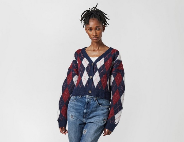Tommy Jeans Crop Arygle Cardigan