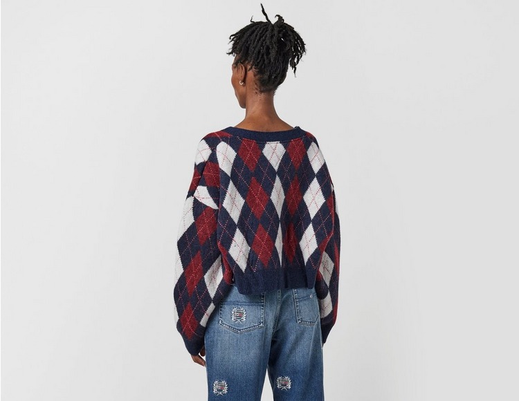Tommy Jeans Crop Arygle Cardigan