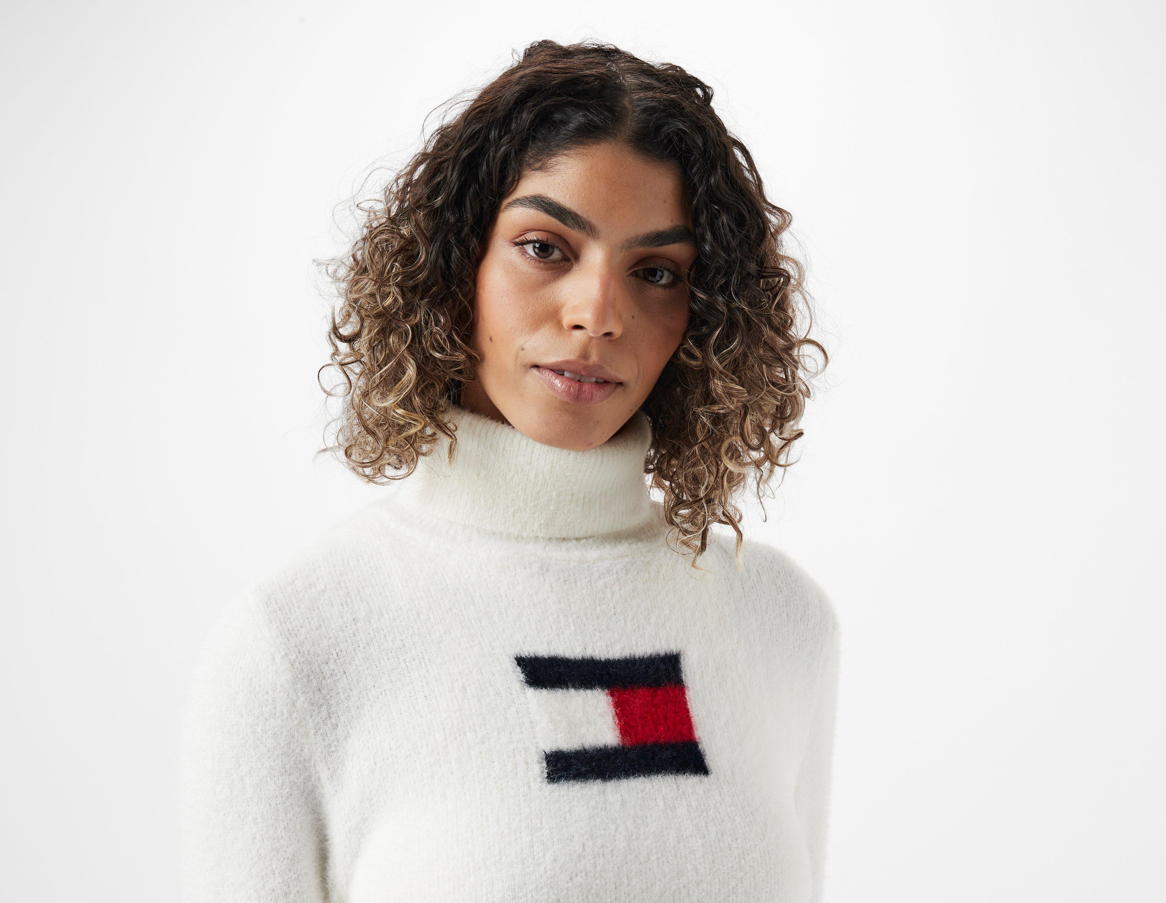 tommy jeans flag roll neck