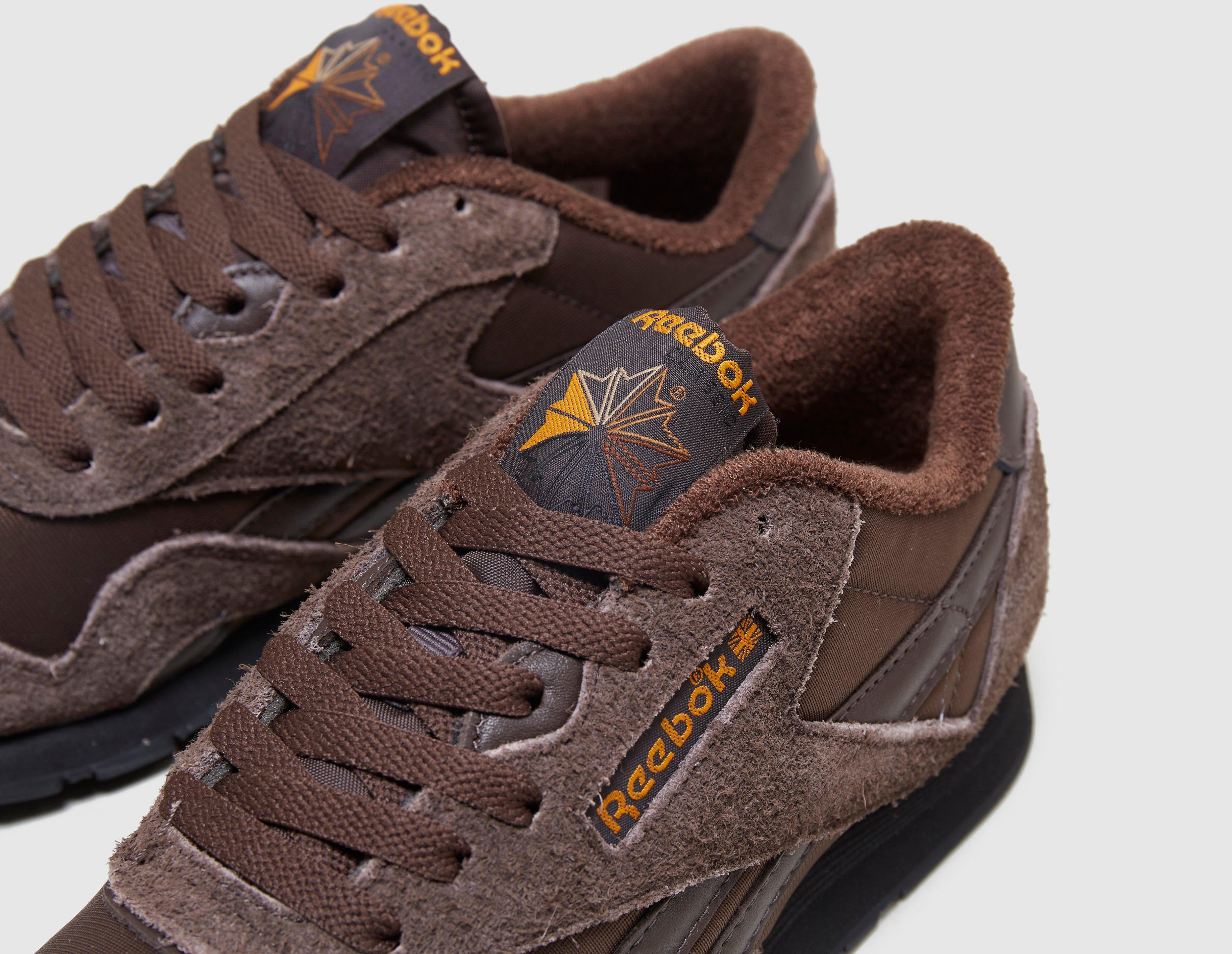 reebok black brown