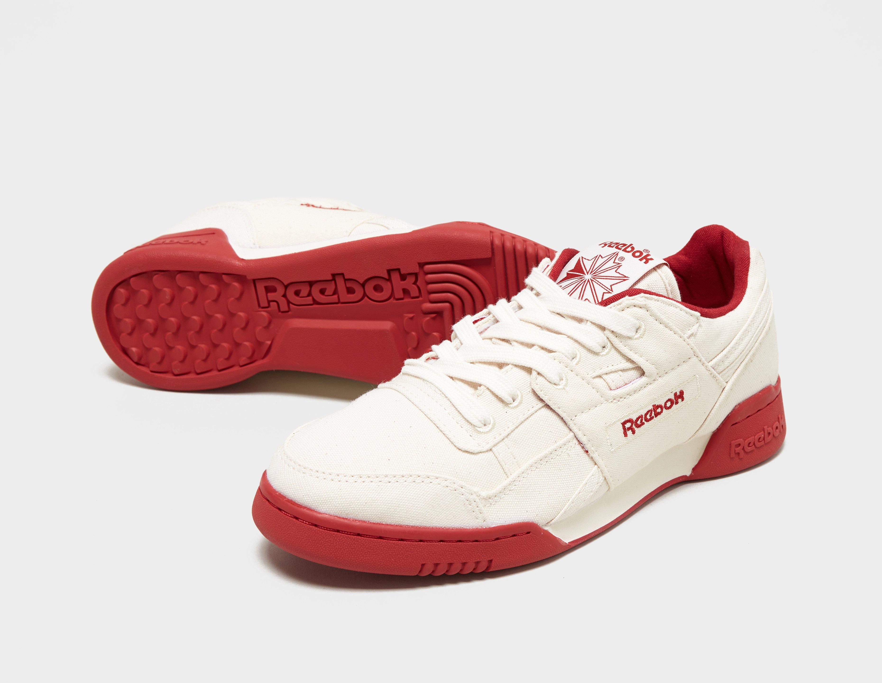 White Reebok Workout Plus Women S Size