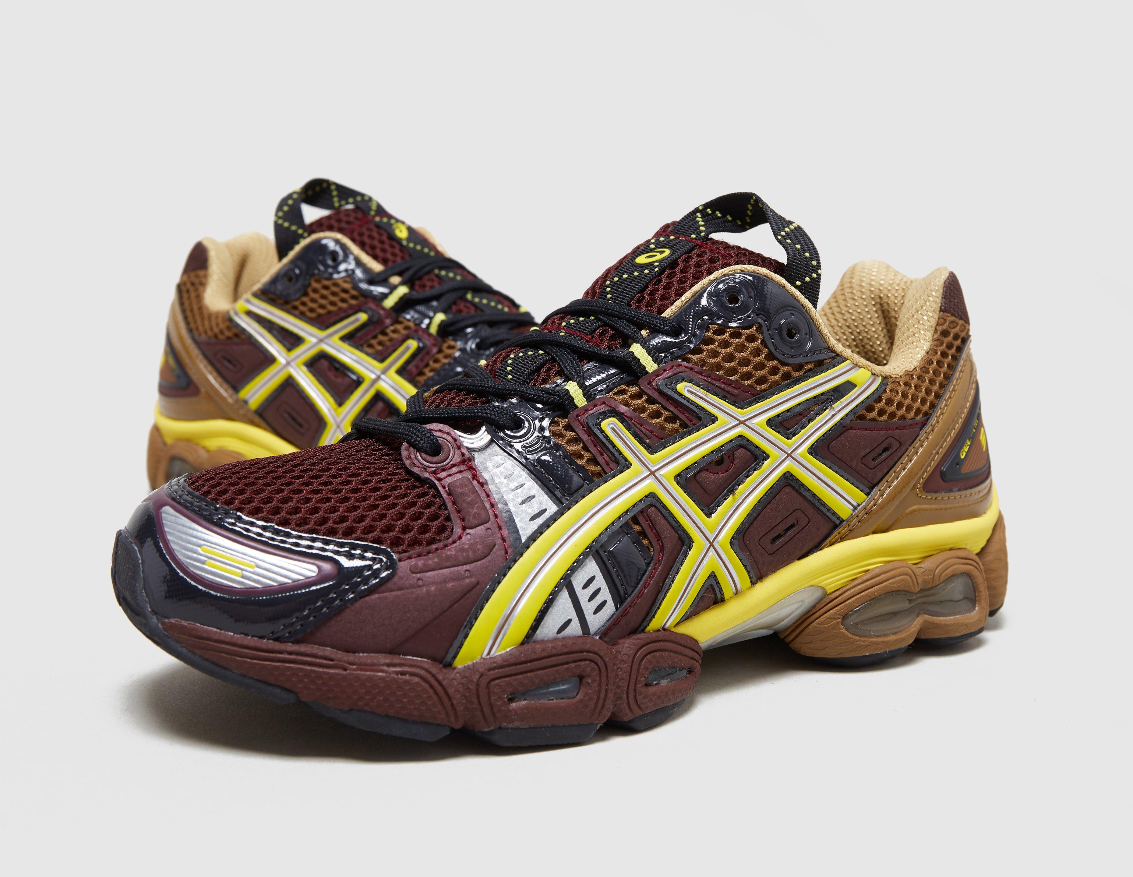 asics gel nimbus 9 femme brun